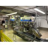 2008 Toyo JIDIKI Co, 8-Head Rotary Pouch Filler, M/N IT-8CN, Machine No. 2912, with Infeed &