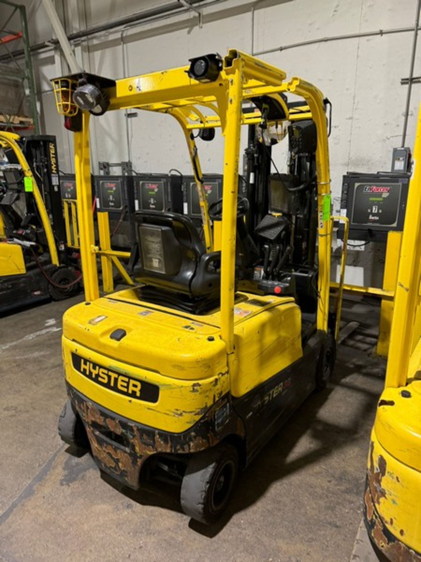 Hyster 3,450 lb. Electric Sit-Down Forklift, - Bild 3 aus 6