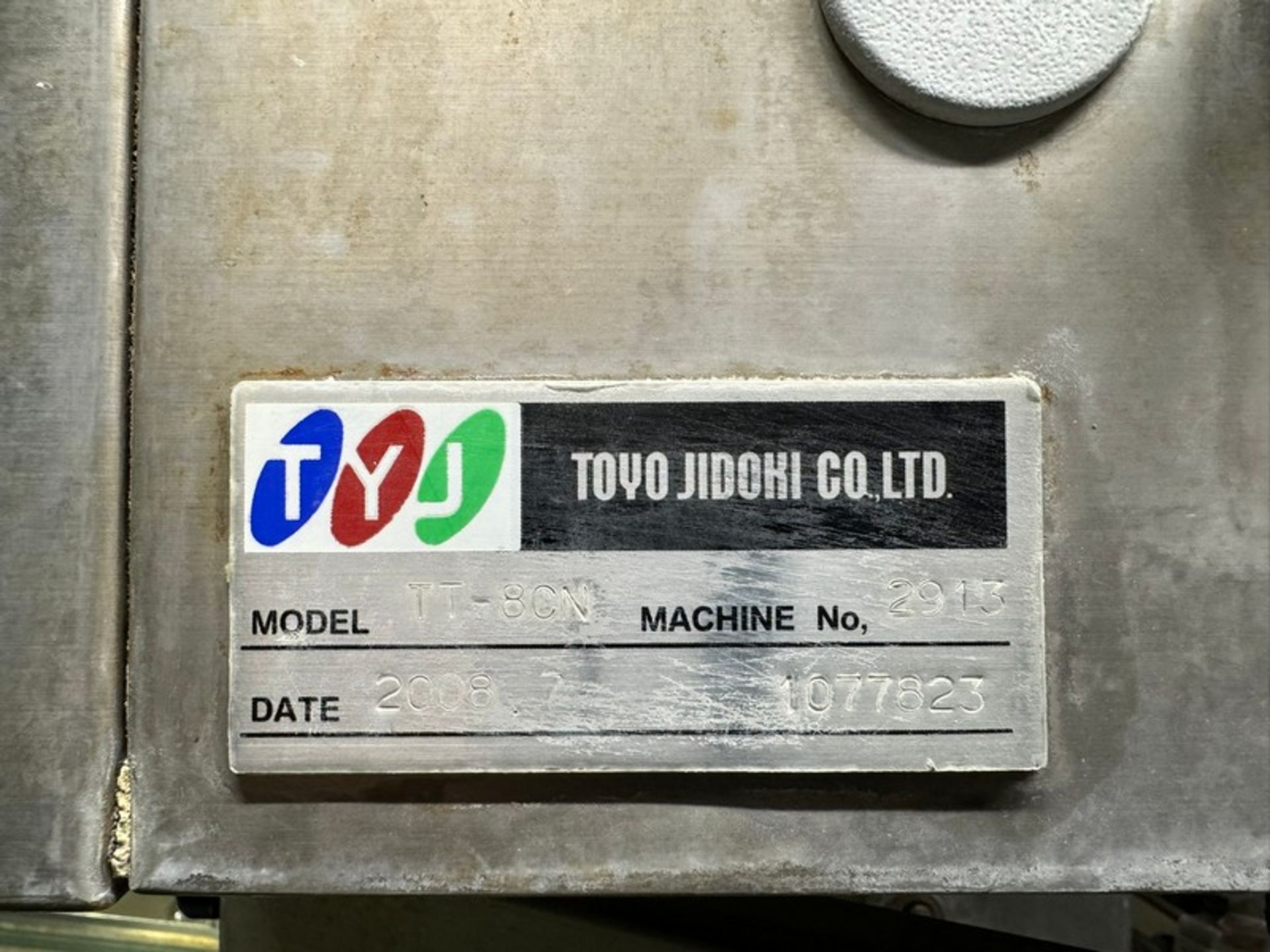 2008 Toyo JIDIKI Co, 8-Head Rotary Pouch Filler, M/N IT-8CN, Machine No. 2912, with Infeed & - Image 12 of 14