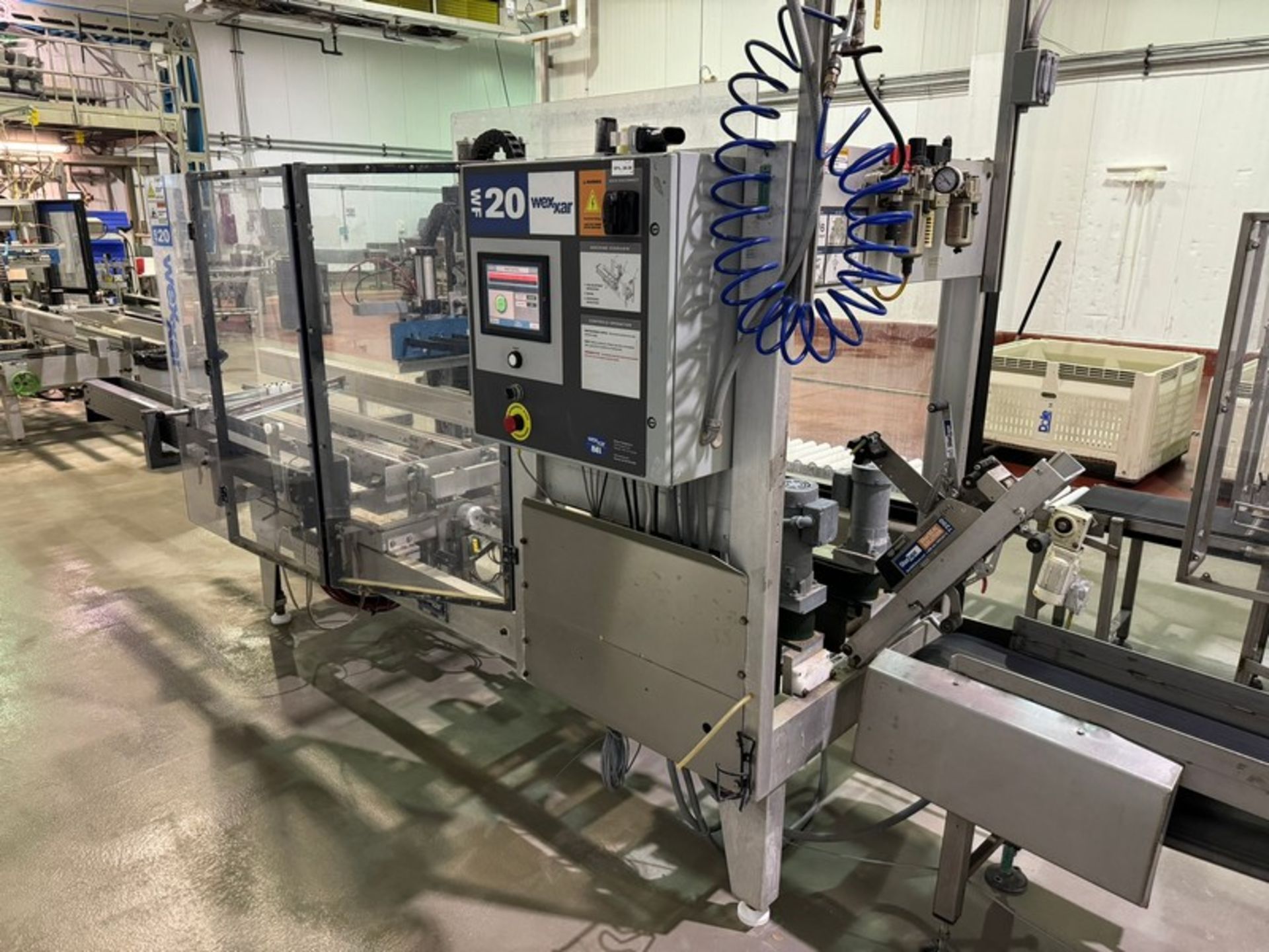 Wexxar Packaging Inc. Case Erector, M/N WF-201, S/N 3446, with Digital Display (LOT SUBJECT TO