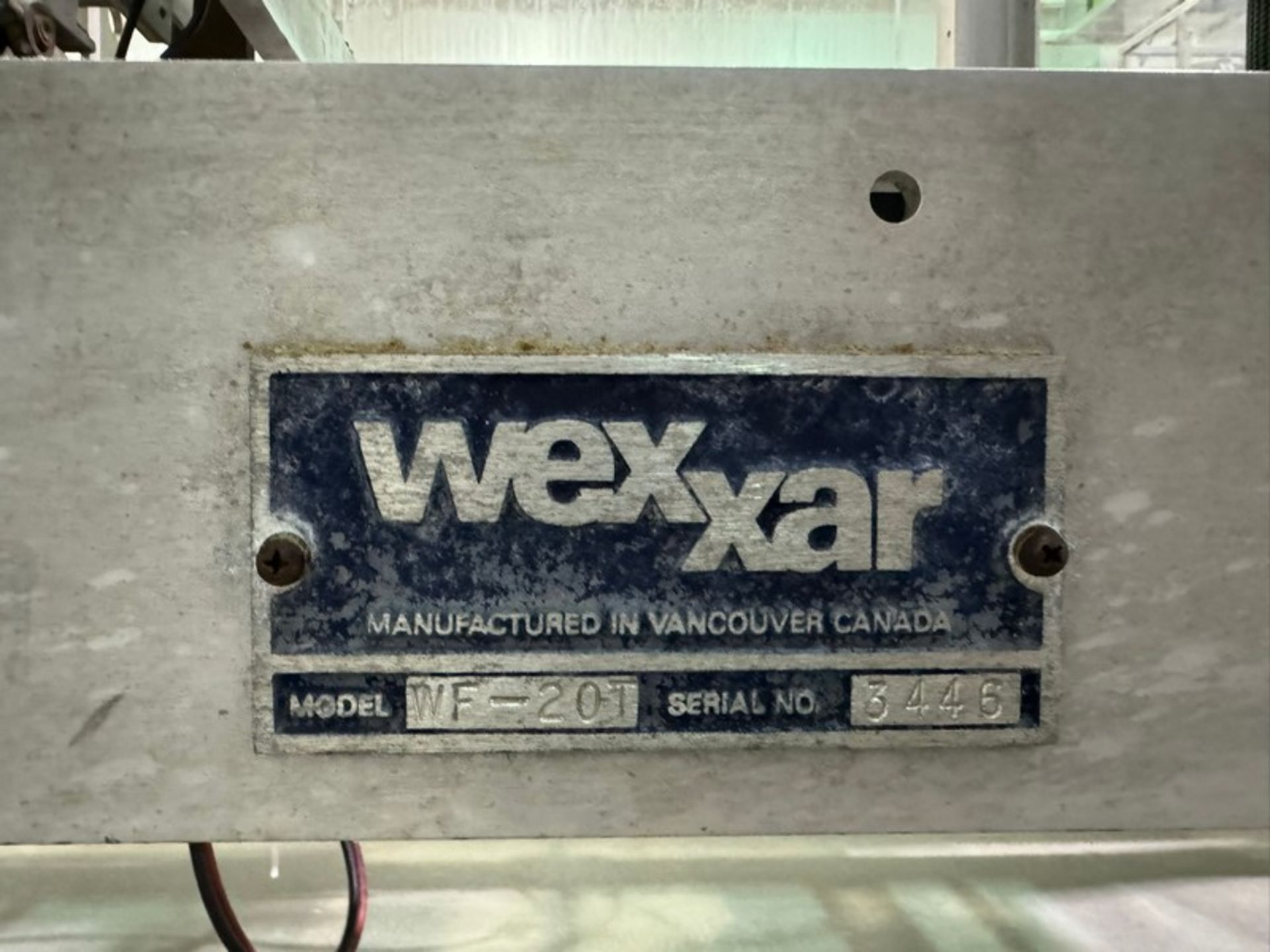 Wexxar Packaging Inc. Case Erector, M/N WF-201, S/N 3446, with Digital Display (LOT SUBJECT TO - Image 8 of 10