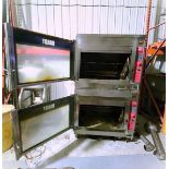 Hardt 2 x Oven Model Inferno-3500Gaz. Chicken Roaster. Serial Number 12073k. 120 volts, 60 hz,