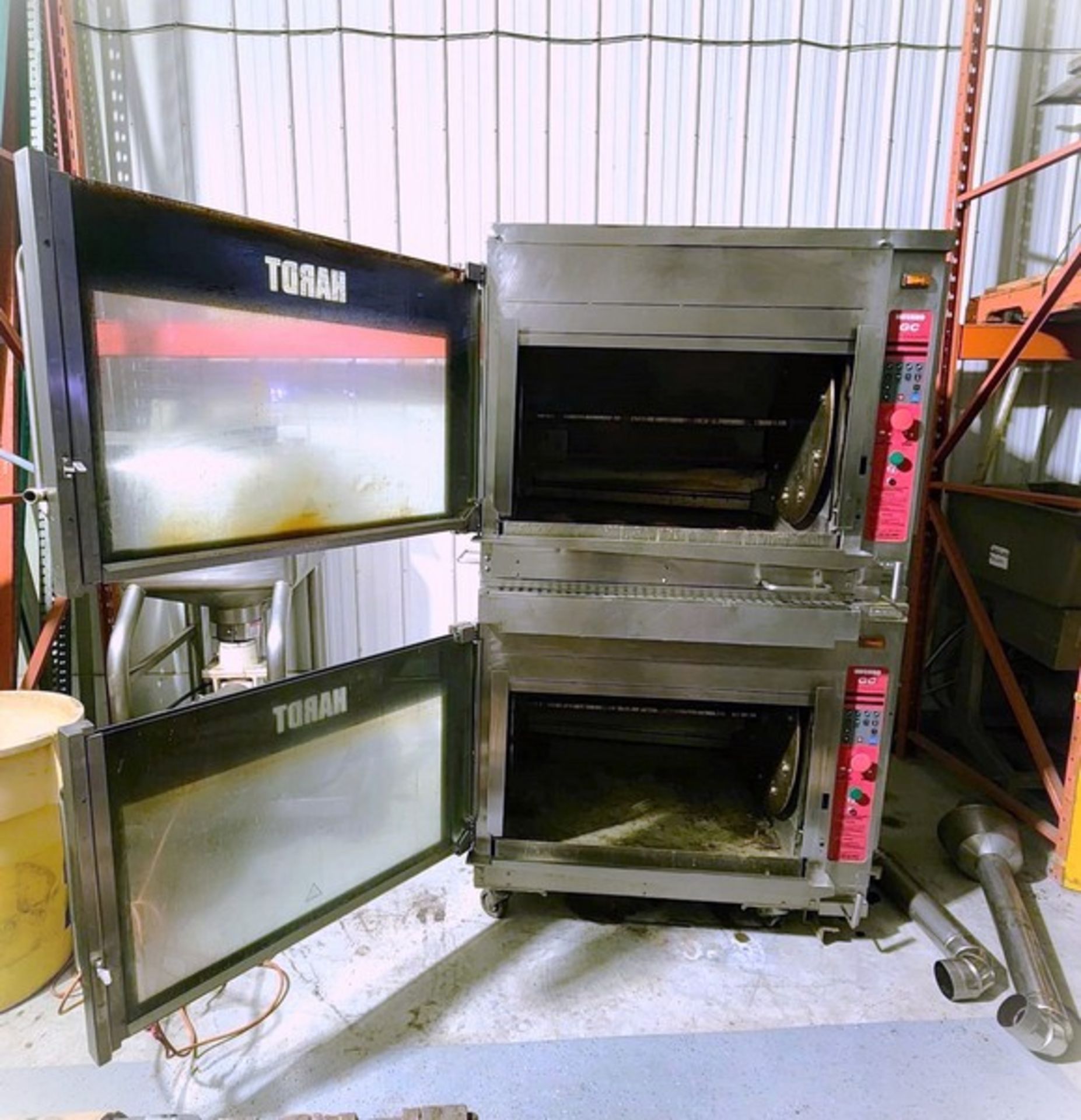 Hardt 2 x Oven Model Inferno-3500Gaz. Chicken Roaster. Serial Number 12073k. 120 volts, 60 hz,