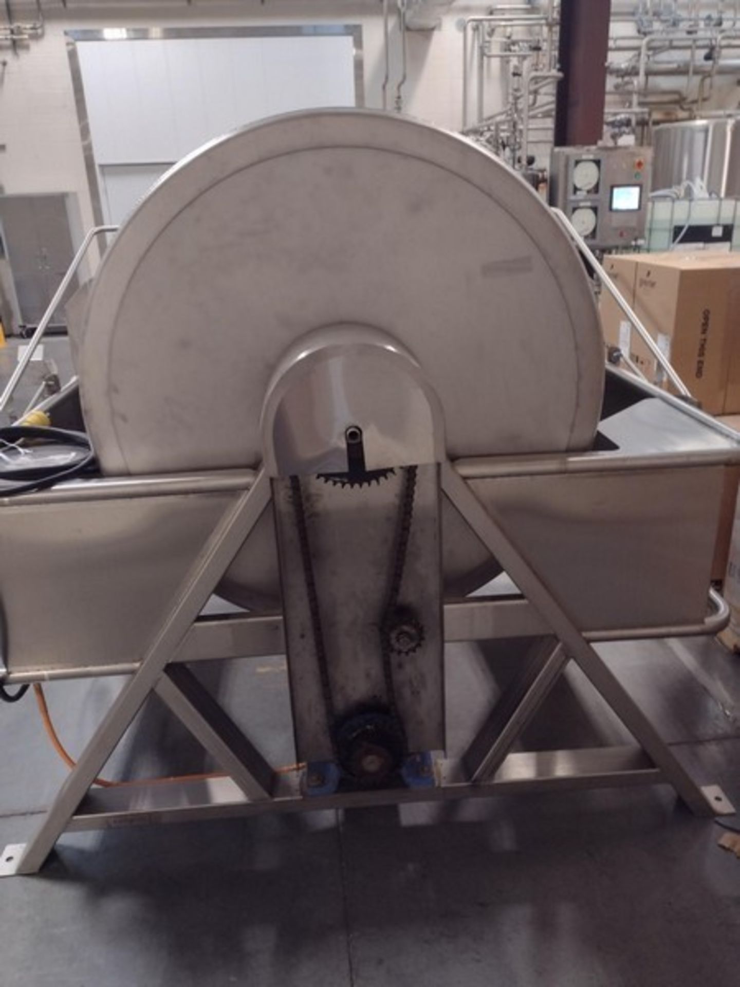 2019 Dairy Heritage 200 Gallon S/S Butter Churn, Less than 100 hours in the last few years with - Image 5 of 18