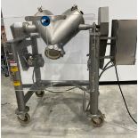 Patterson Kelley 2 CFT Twin Shell Vblender with Pin Bar. Serial: 406966. 60 Lbs/CFT Material