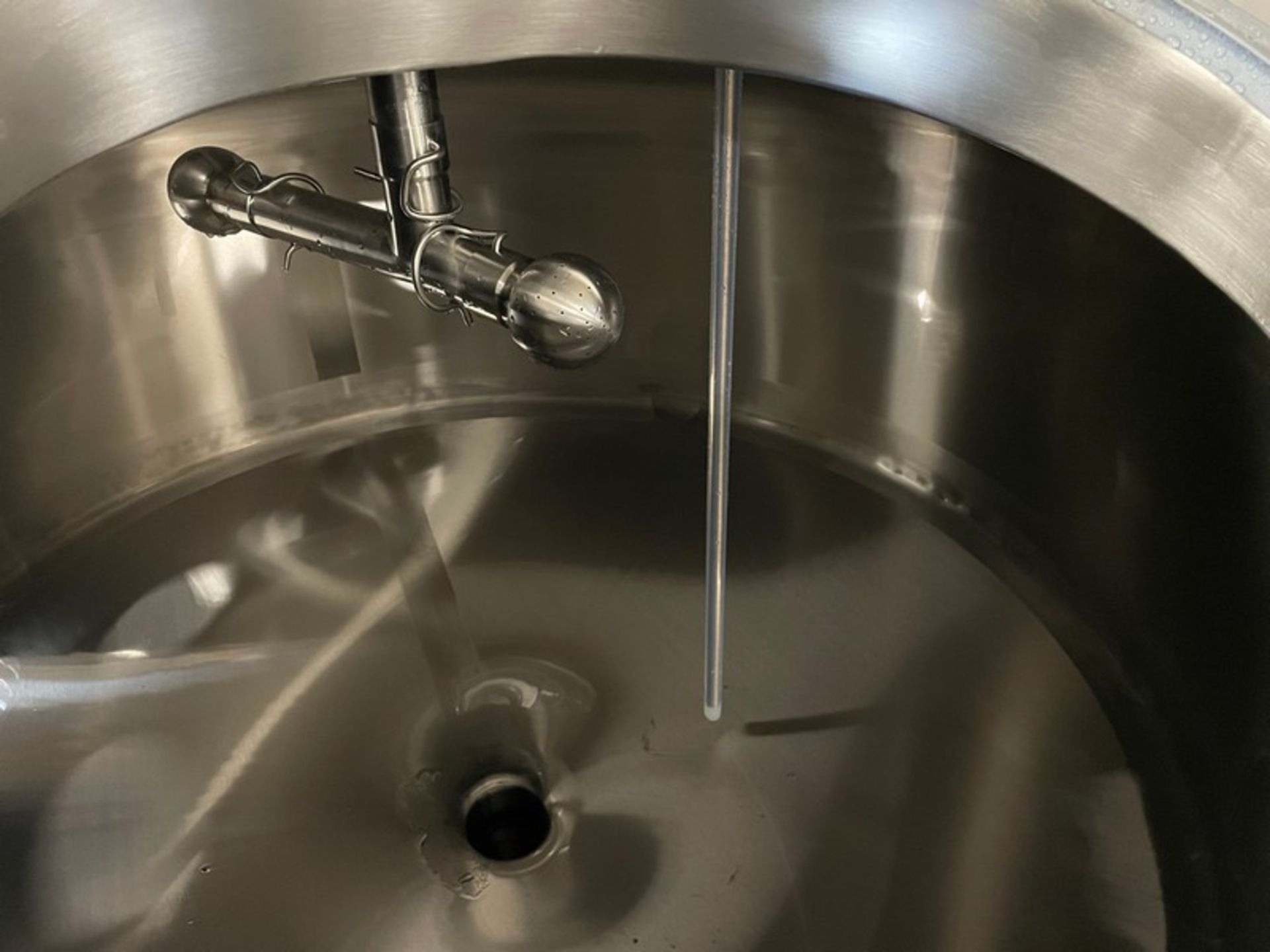 Stainless Steel Balast Tank with level sensor, 3" air valve and CIP - AB Process Systems Model: AG - Image 6 of 6