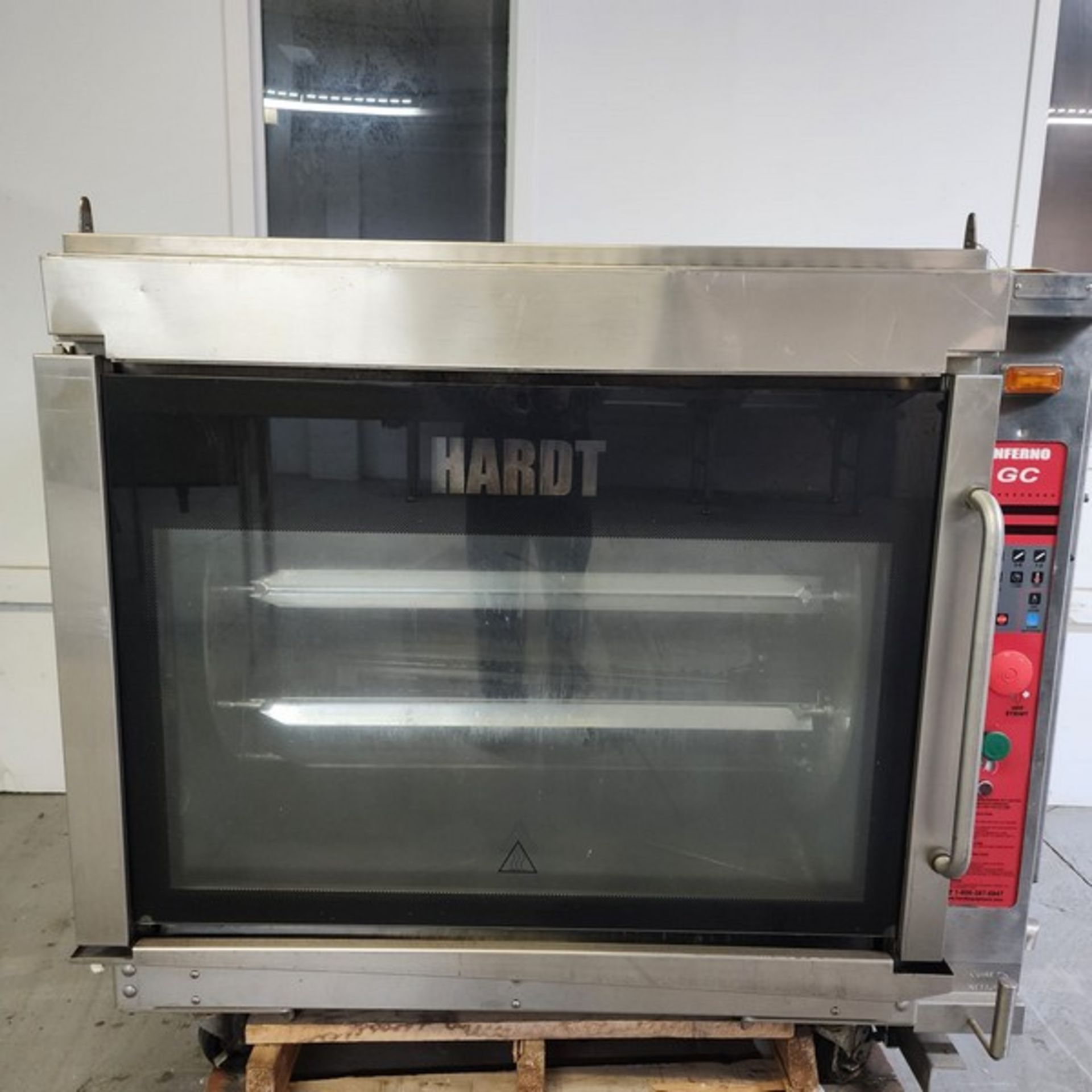 Hardt Oven Model Inferno-3500Gaz. Chicken Roaster. Serial Number 12073k. 120 volts, 60 hz, 1ph, 12 - Image 2 of 5