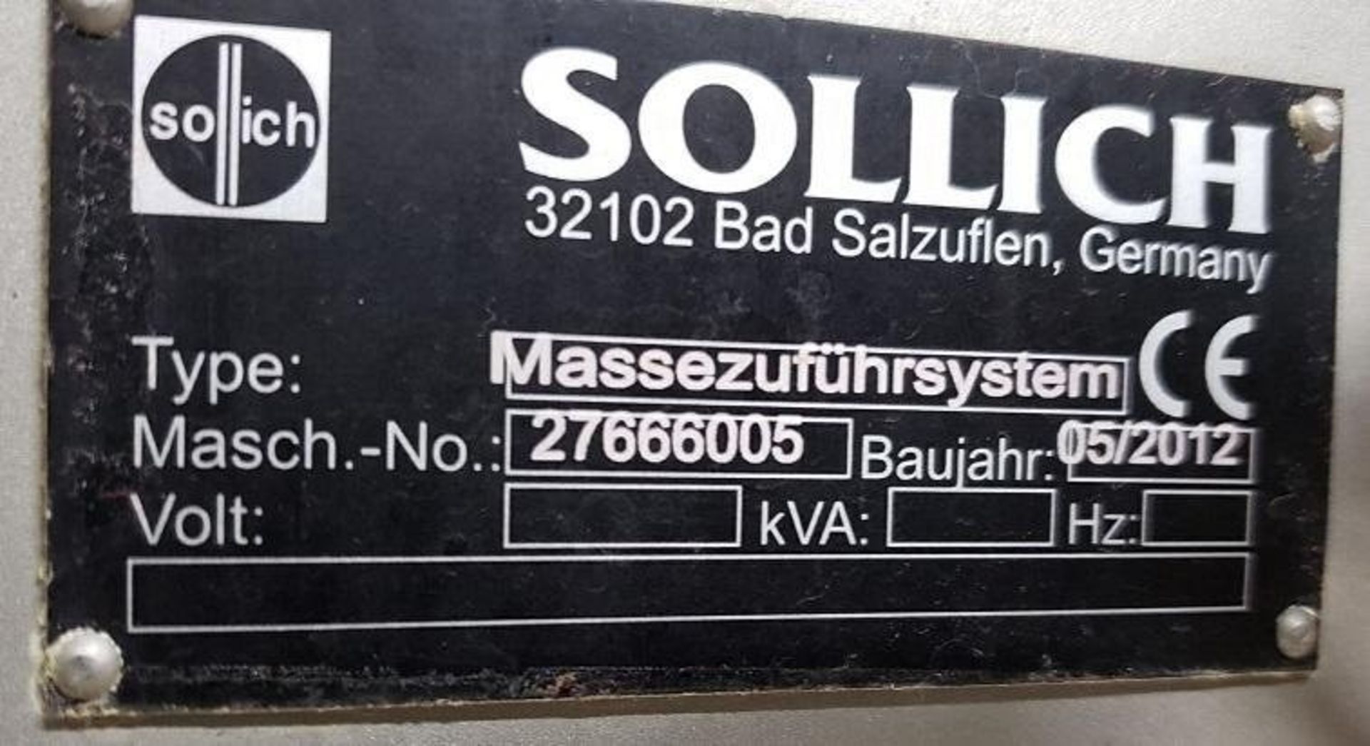 Sollich harmmer miller 208 / 480 volts 3 phases 60 hz Dimensions:62 inch high x 100 inch length x 54 - Bild 6 aus 7