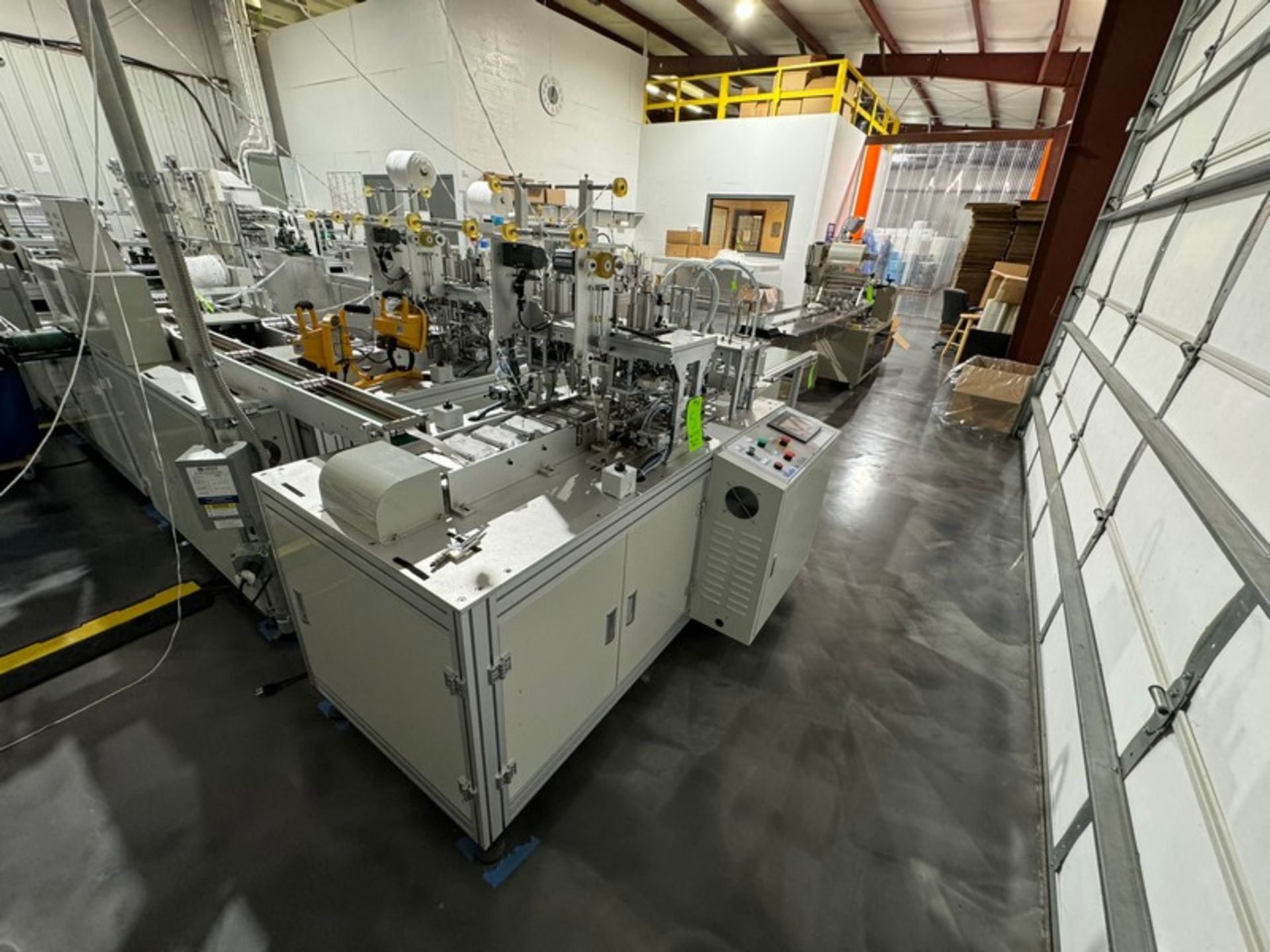 BULK BID: 2022 KYD Automatic 4,000 Units Per Hour Mask Manufacturing Line, Includes Lots 2-5 ( - Image 51 of 58