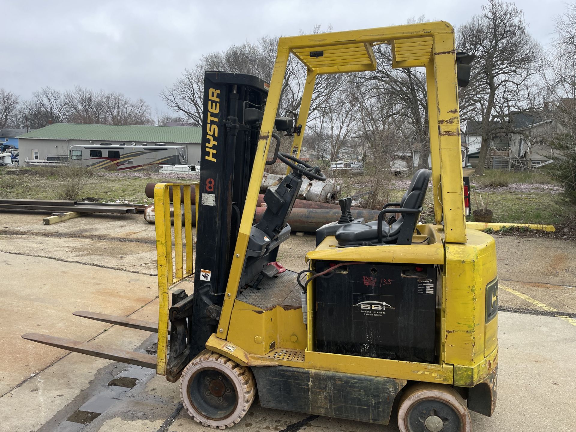 Hyster Electric Lift Truck, Model E40XMS, Serial D114V03157V; 36 V (Loading Fee $200) (Located - Image 3 of 6