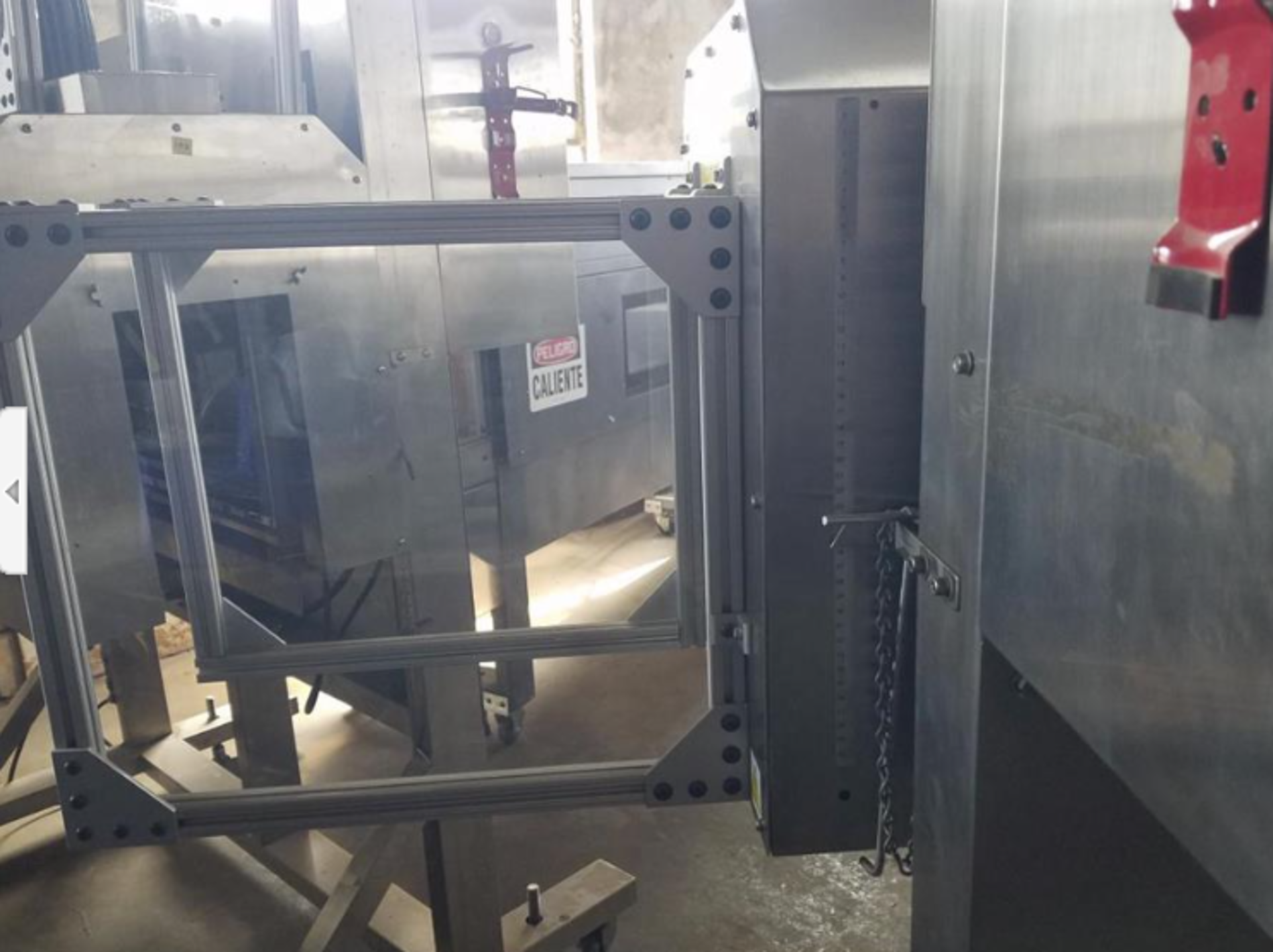 Benison All S/S Construction Shrink Band Oven, Model ES-200, S/N 24N95083100102 with Tunnel - Image 9 of 10