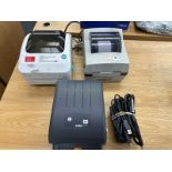 Label Printers: LOT (3pcs) Assorted Zebra zp230d, OKI & Arkscan (Located East Rutherford, NJ) (NOTE:
