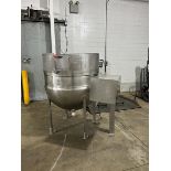 JC Pardo 200 Gal. S/S Sanitary Jacketed Mixing Kettle Agitataion Mixer (Located Rahway, NJ)