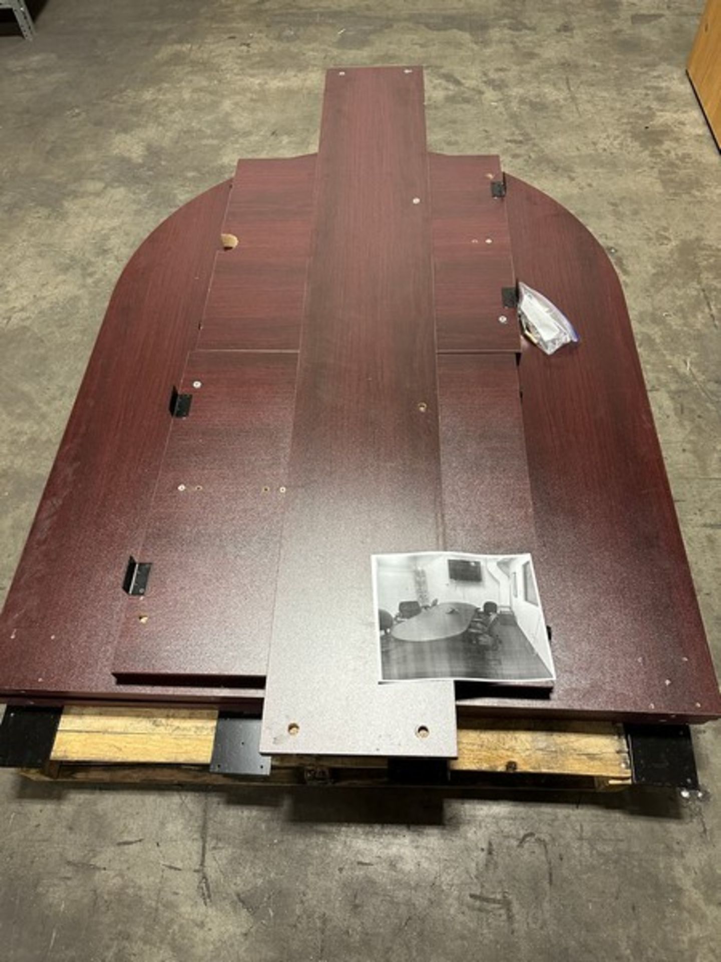 Conference Table: 10' Already disassembled (Located East Rutherford, NJ) (NOTE: REMOVAL 2-DAYS - Bild 2 aus 2
