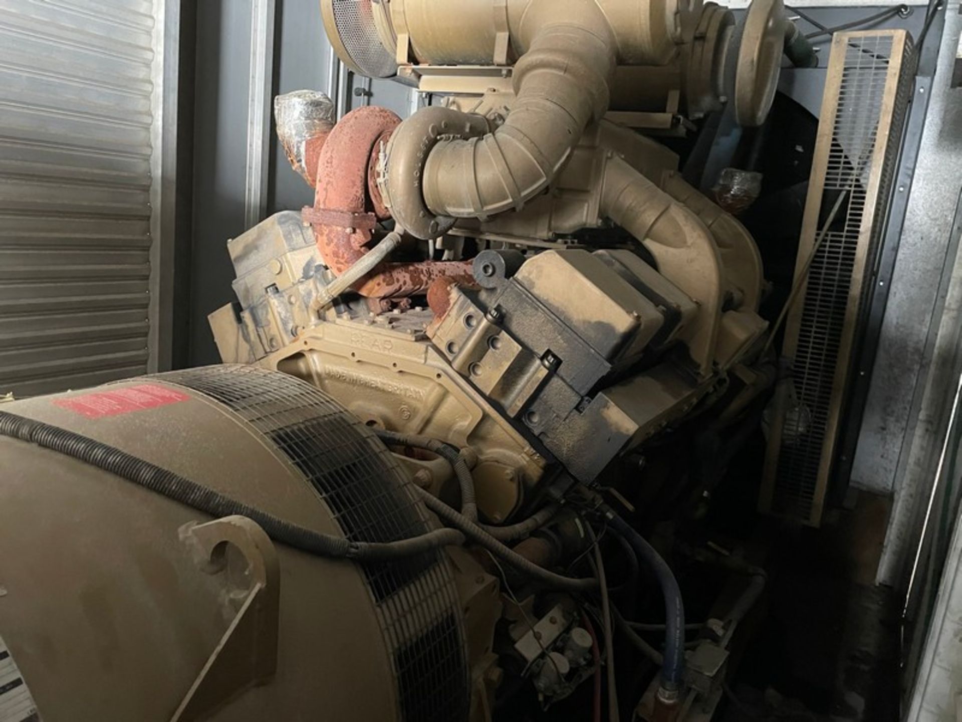 KOHLER Diesel Electric Generator, Model 750R0Z71, SPEC. NO: 116450-A71: S/N 200423; KW 750; 1128 - Bild 12 aus 14