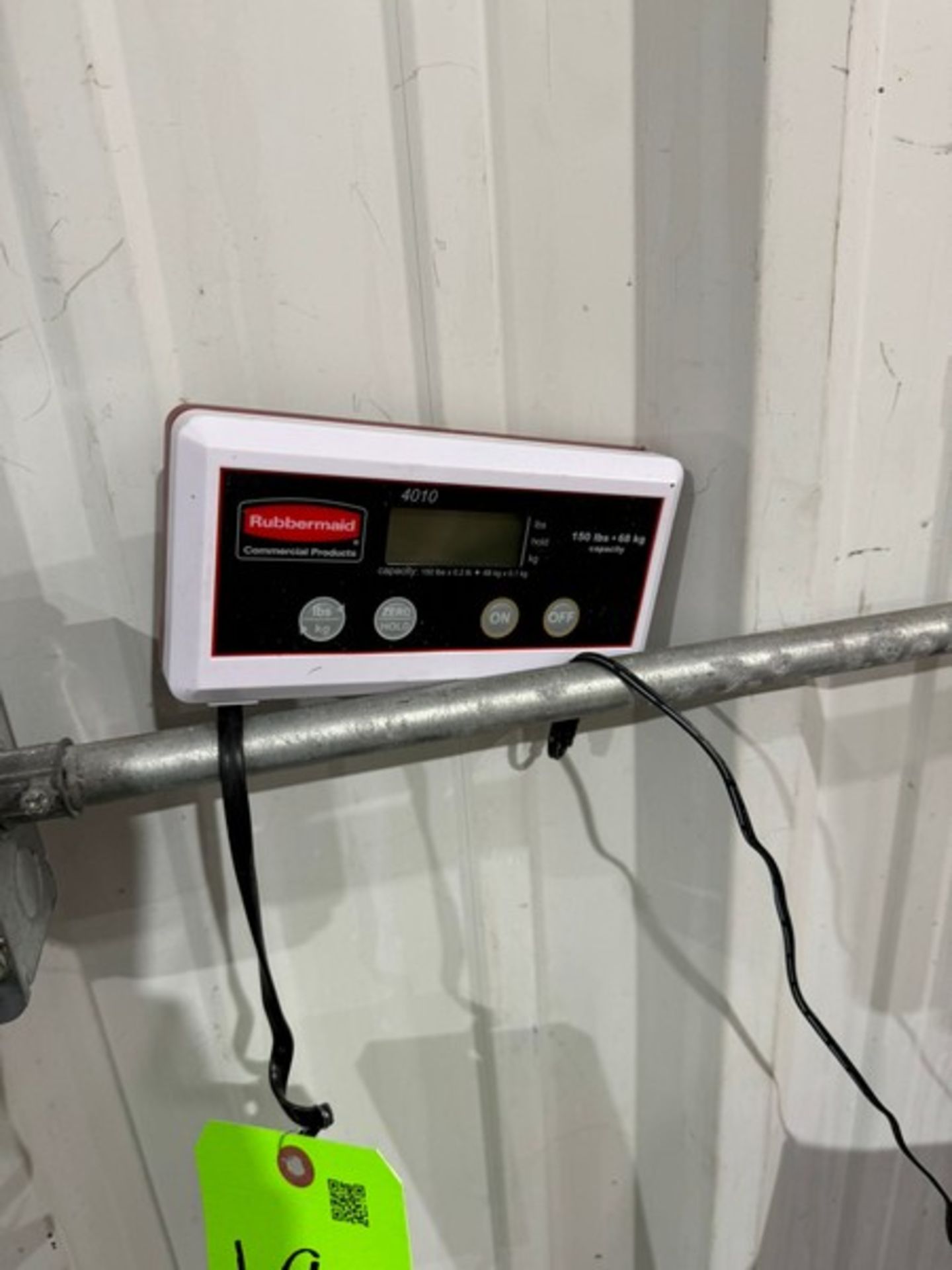 Rubbermaid Digital Platform Scale, with Digital Read Out, 150 lbs. Capacity (LOCATED IN MOUNT - Image 3 of 3
