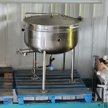 Cleveland Steam Kettle Model KDL-30-F Kettle, direct steam, 30-gallon capacity, full steam jacket