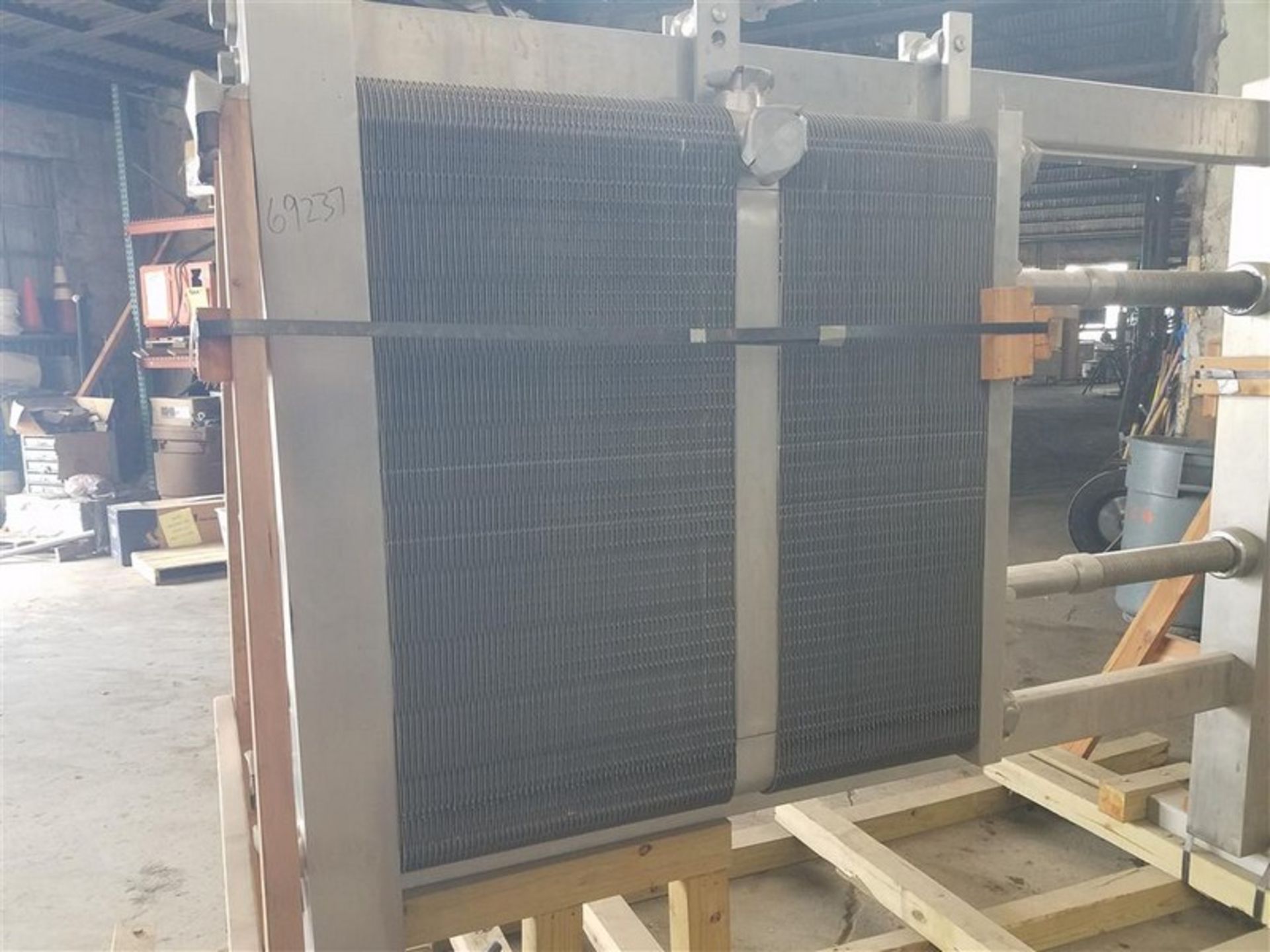 APV Crepaco ST Plate and Frame Heat Exchanger, S/N 22720 (Stock #409350) (Loading Fee $400) ( - Image 2 of 7