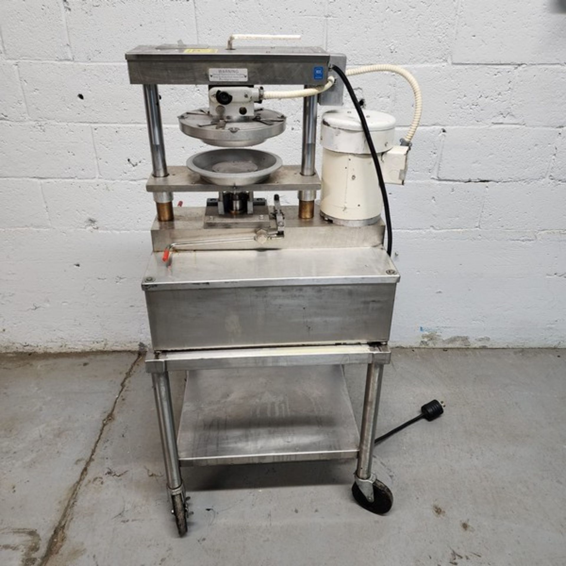 Comtec pie press model 1100 120 volts in good working condition (Item #103T) (Simple loading Fee $ - Image 2 of 6