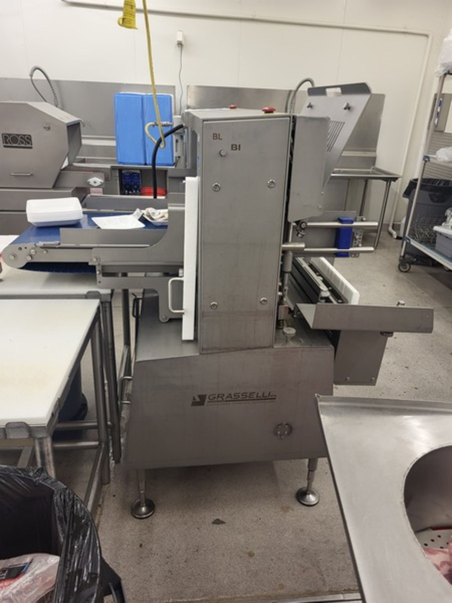 Grasselli Vertical Meat Slicer, Model NSL600 (2013), 208 Volts, 3 Phase for Obtaining Perfectly Even - Image 2 of 4