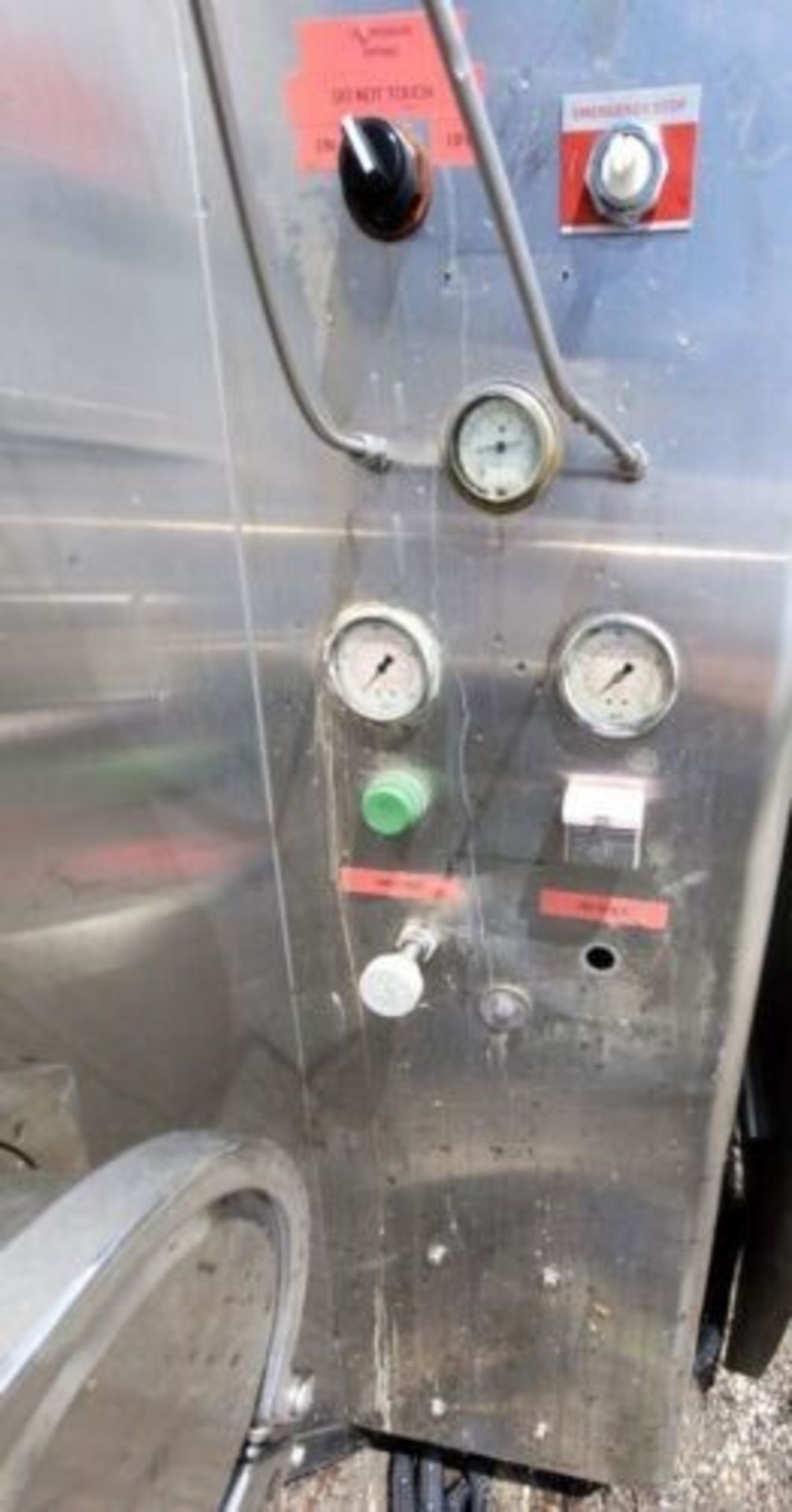 Gaulin 5000 GPH, Aprox. 2000 psi Head TPS Homogenizer, Model MC75 with 2.75 in Plungers Set of 5, - Image 4 of 5