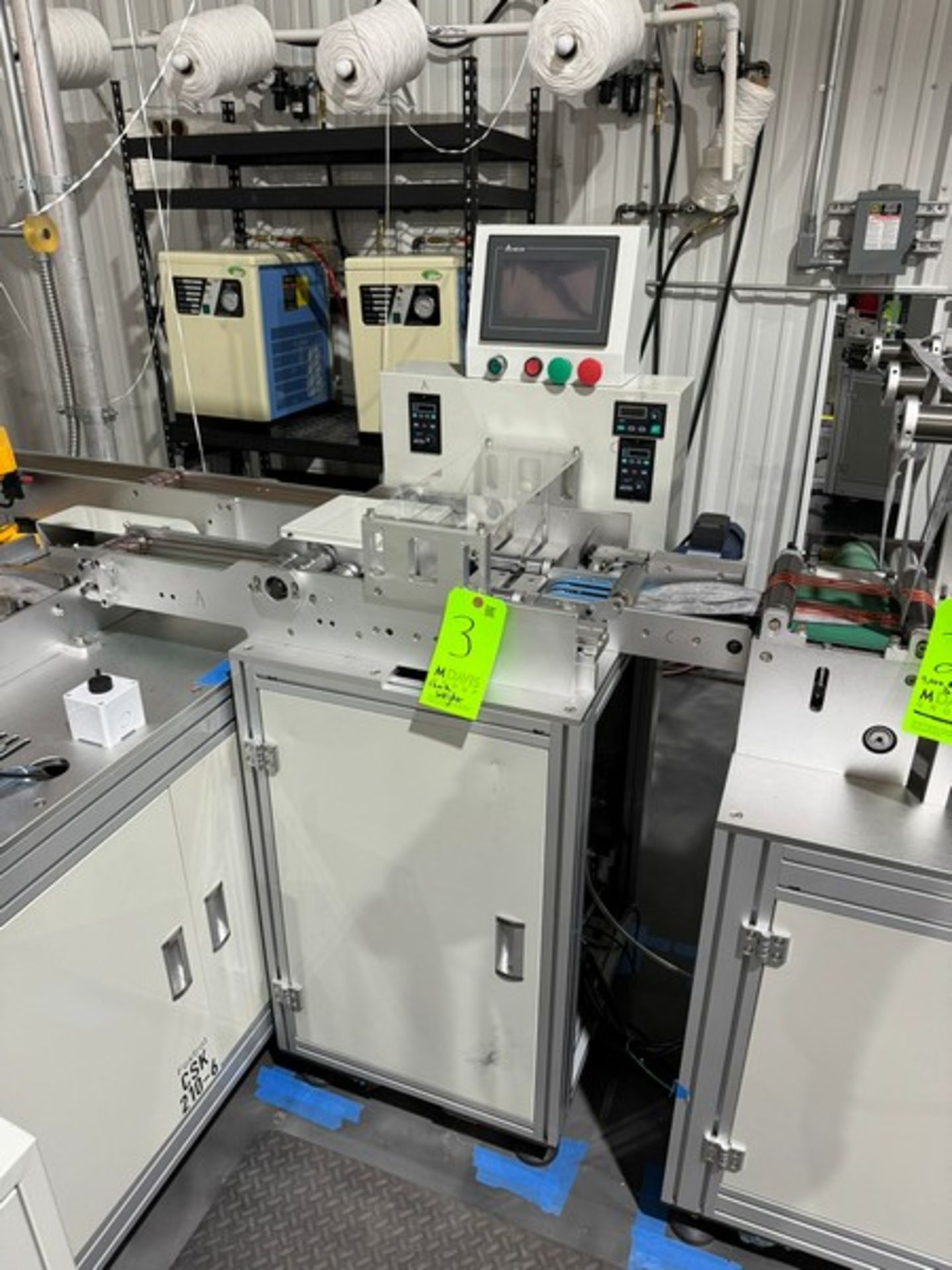 BULK BID: 2022 KYD Automatic 4,000 Units Per Hour Mask Manufacturing Line, Includes Lots 2-5 ( - Image 34 of 58
