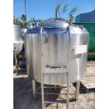 APV CREPACO 300 Gal MIX TANK- Jacketed - Max 75 PSI — 350º F Max Temp. 14" Impeller — 2 3/8 " in