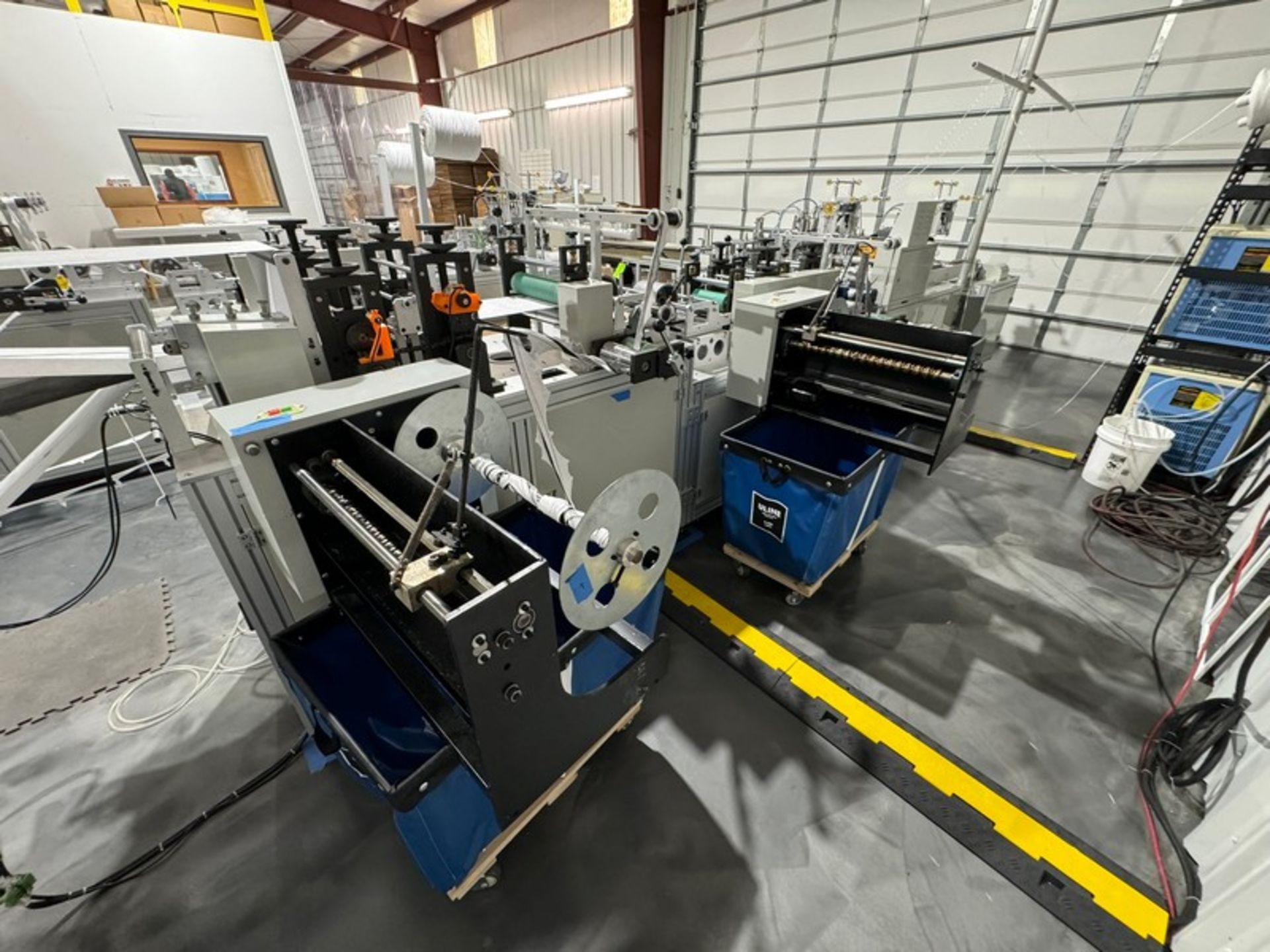 BULK BID: 2022 KYD Automatic 4,000 Units Per Hour Mask Manufacturing Line, Includes Lots 2-5 ( - Image 39 of 58
