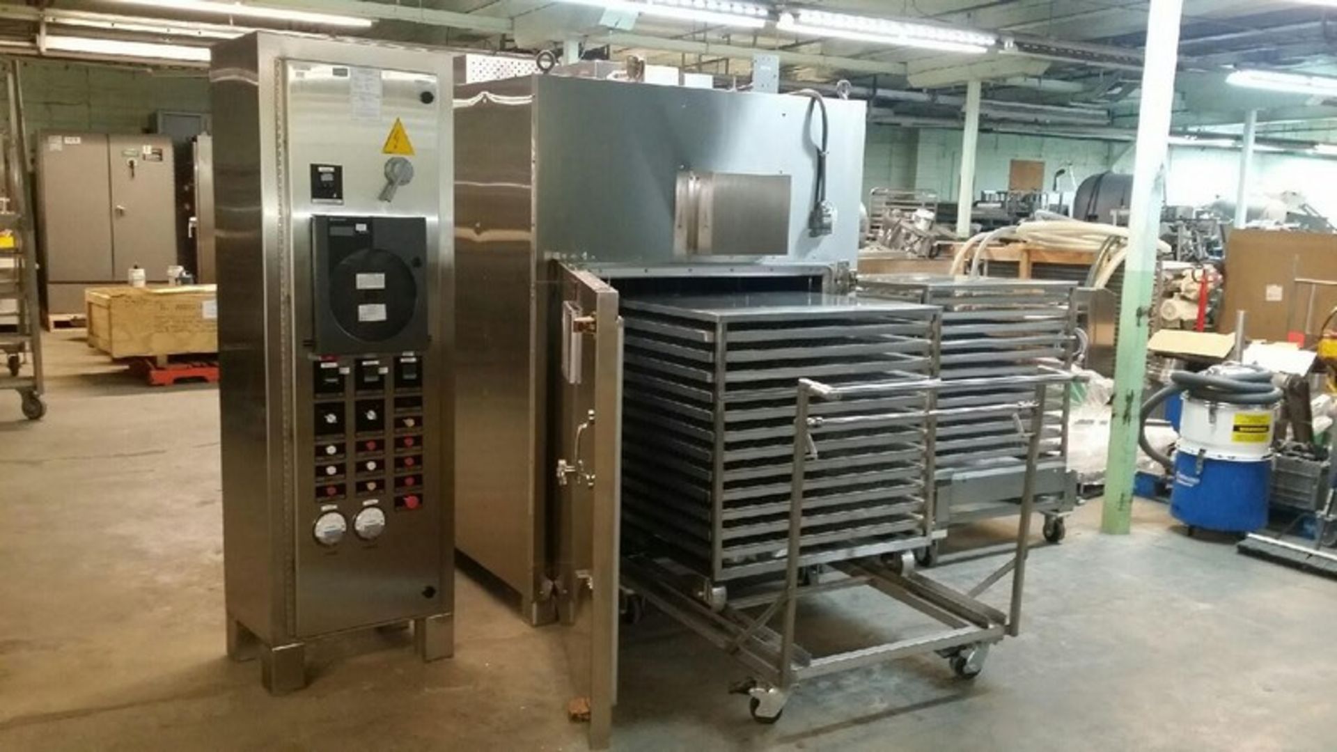 Gruenberg Tray granulation steam Oven Model T18H8361SSD Serial No. 29137 Power 230VOLT 3PH 60HZ 42.9 - Image 5 of 6