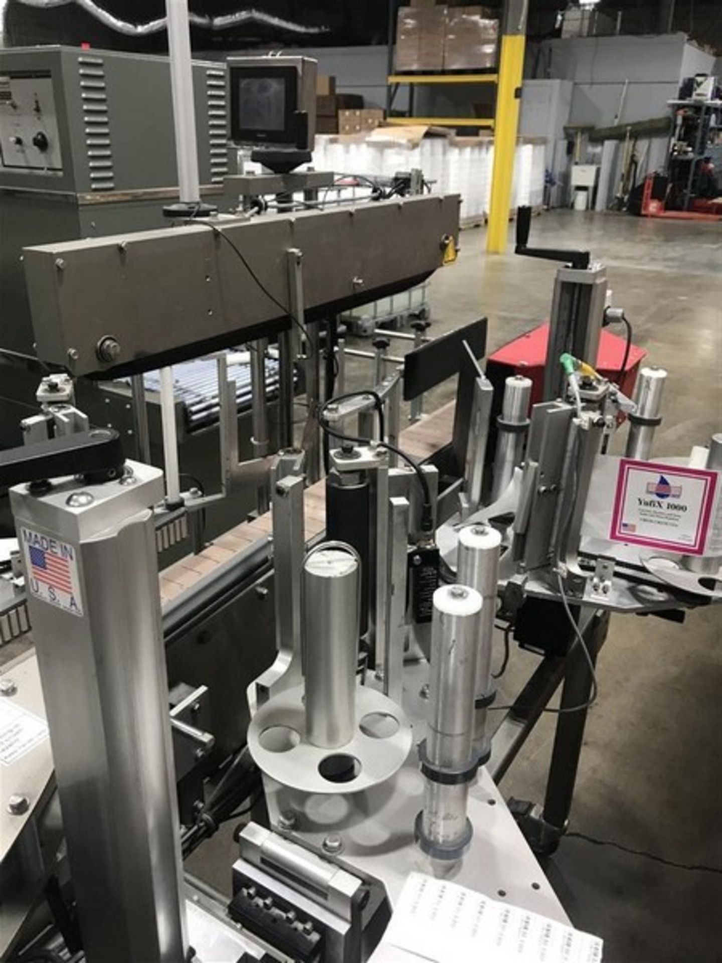 Paradigm Fully Automatic Front and Back Labeler, Model 700NR, Consists of Two Labeler - Bild 4 aus 9