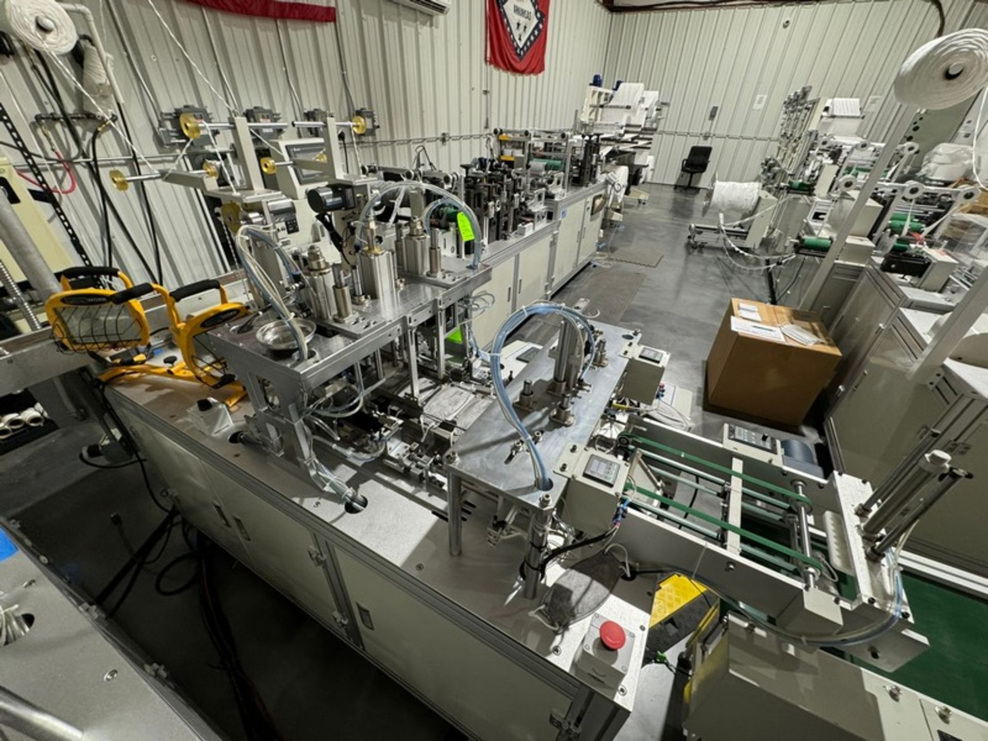 BULK BID: 2022 KYD Automatic 4,000 Units Per Hour Mask Manufacturing Line, Includes Lots 2-5 ( - Image 52 of 58