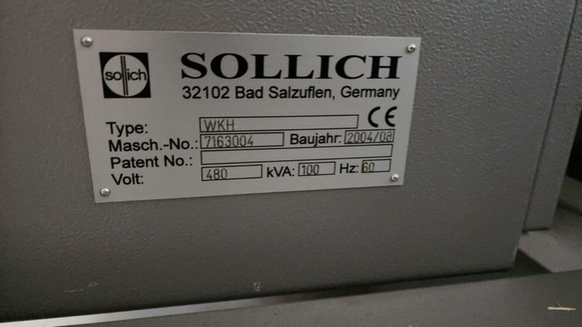 Sollich Type WKH Coolant Distribution Unit of 8 lines.480 volts 3 ph. 4 componants as been remove - Image 6 of 13