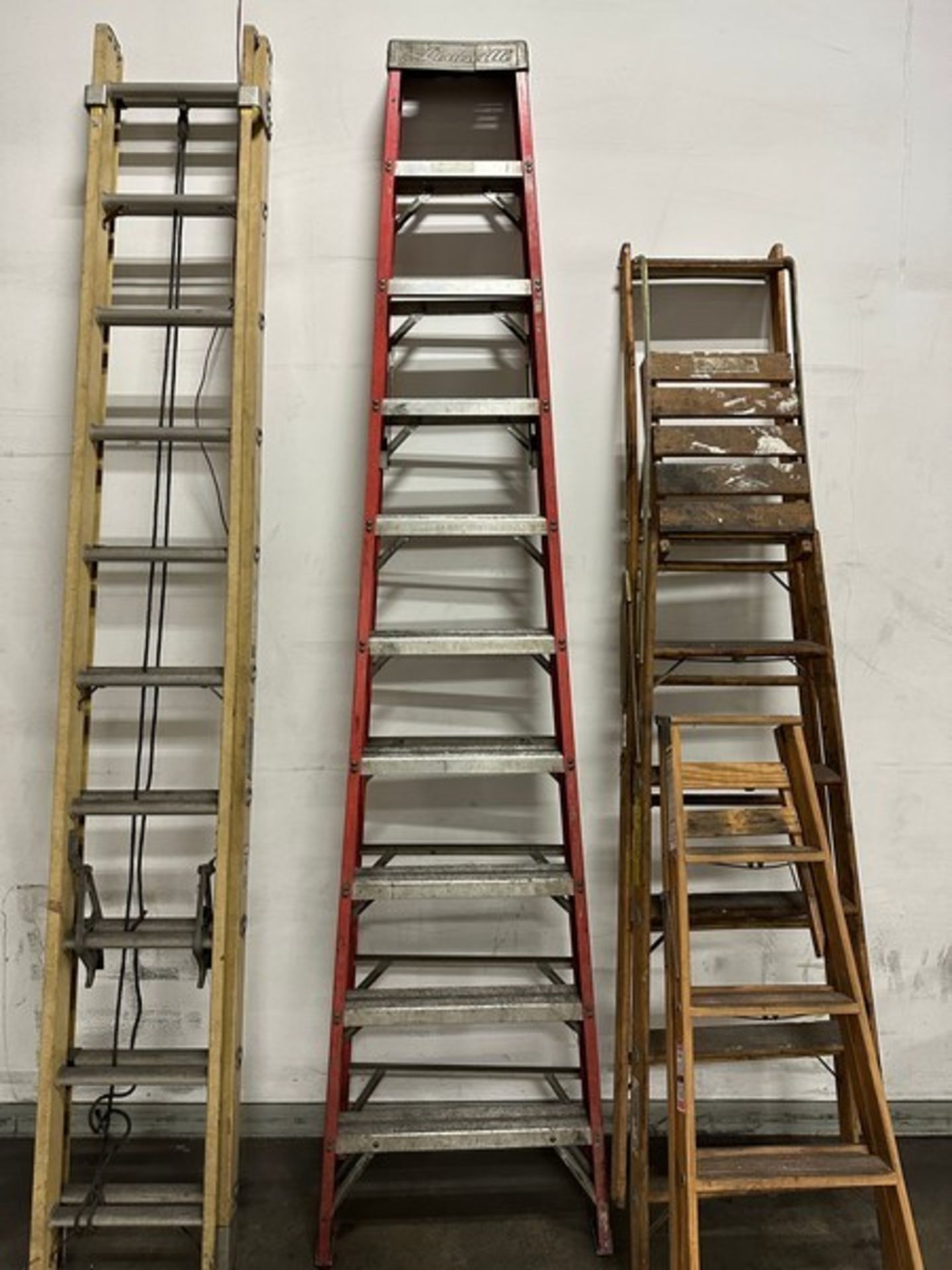 Ladder: 10' A- Frame Louisville Fiberglass (Located East Rutherford, NJ) (NOTE: REMOVAL 2-DAYS