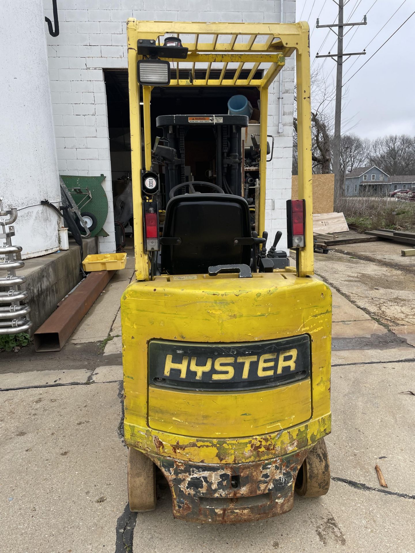 Hyster Electric Lift Truck, Model E40XMS, Serial D114V03157V; 36 V (Loading Fee $200) (Located - Image 5 of 6