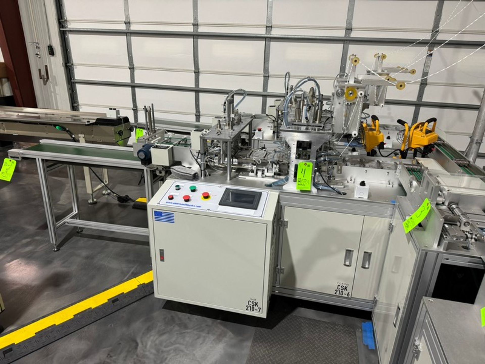 BULK BID: 2022 KYD Automatic 4,000 Units Per Hour Mask Manufacturing Line, Includes Lots 2-5 ( - Image 44 of 58