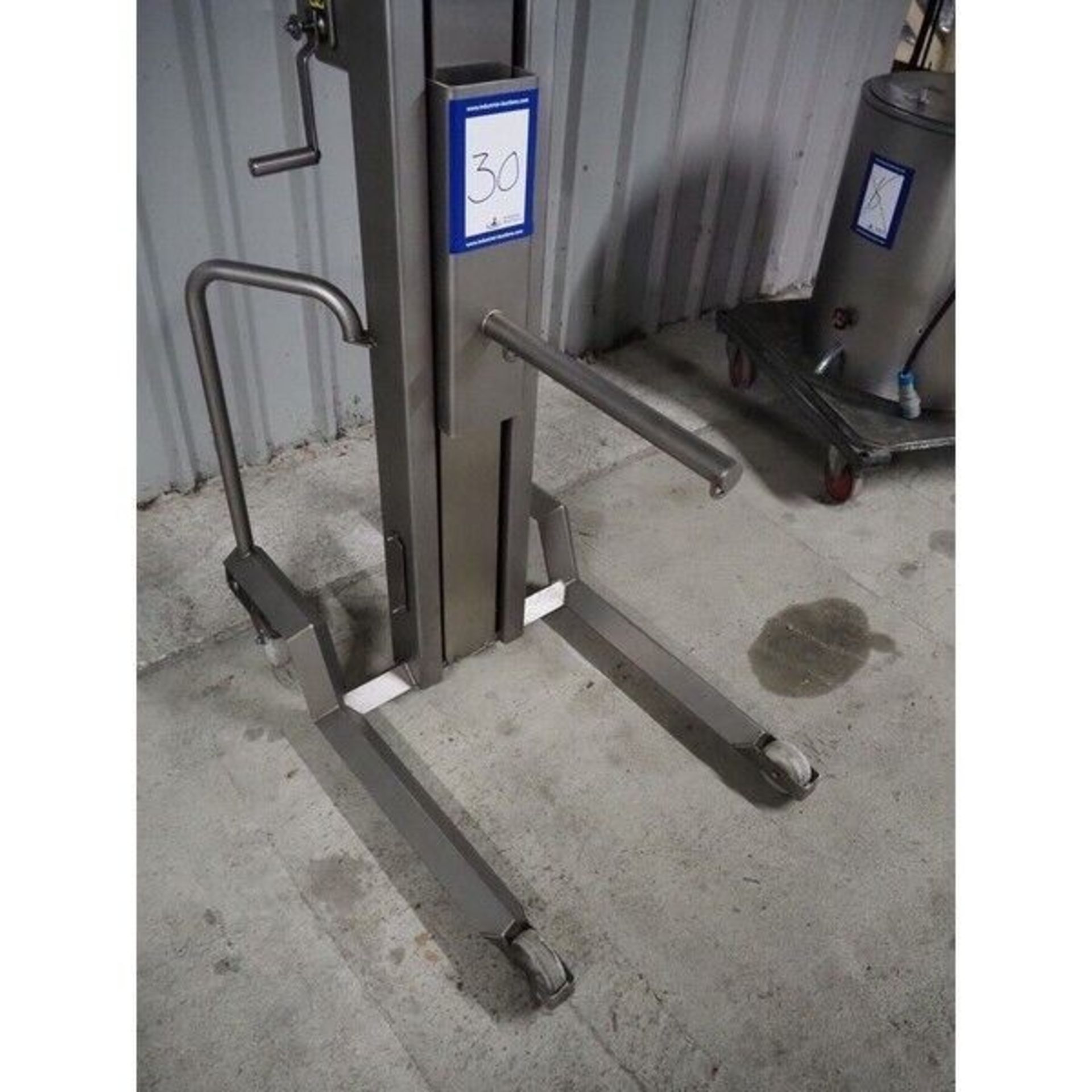 Syspal Manual Film Reel Lifter, 220 lb. SWL, YOM 2020 (Located Jessup, MD) (Loading Fee $150) - Image 2 of 5