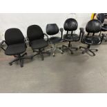 Chairs: LOT (5) Assorted (Located East Rutherford, NJ) (NOTE: REMOVAL 2-DAYS ONLY THURSDAY/FRIDAY,