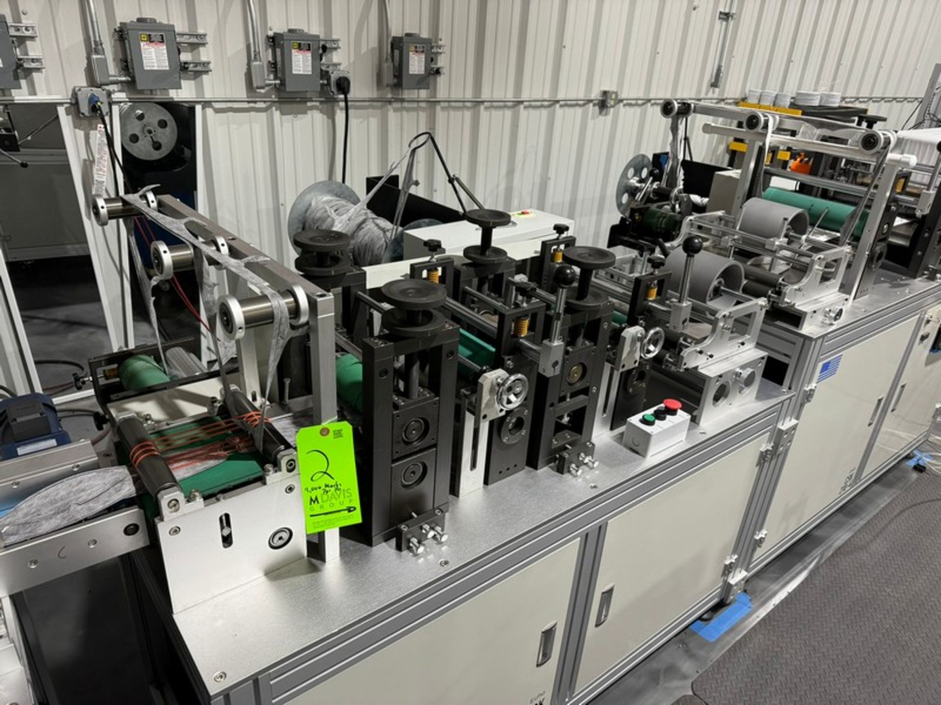BULK BID: 2022 KYD Automatic 4,000 Units Per Hour Mask Manufacturing Line, Includes Lots 2-5 ( - Image 30 of 58