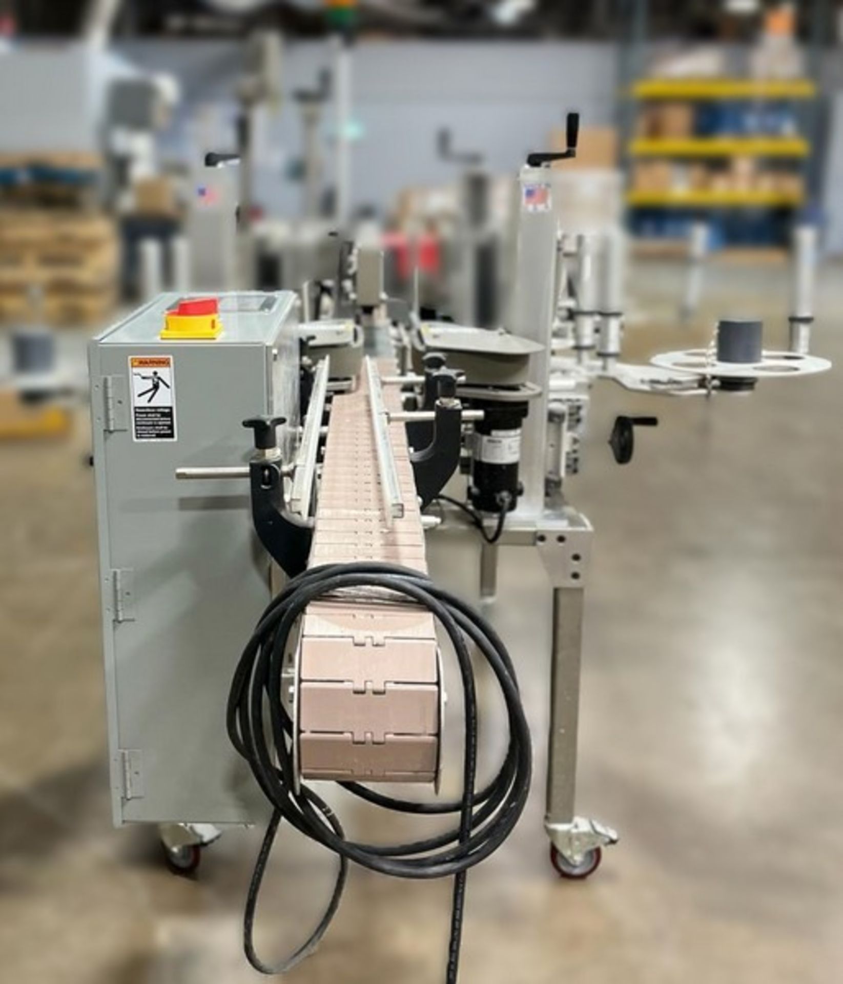 Paradigm Fully Automatic Front and Back Labeler, Model 700NR, Consists of Two Labeler - Bild 5 aus 9