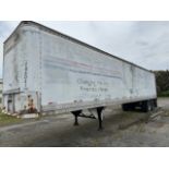 Aprox. 53 ft. Dry Van Trailer with Like New Roll Up Door (NOTE: Currently Not Road Worthy; Sold