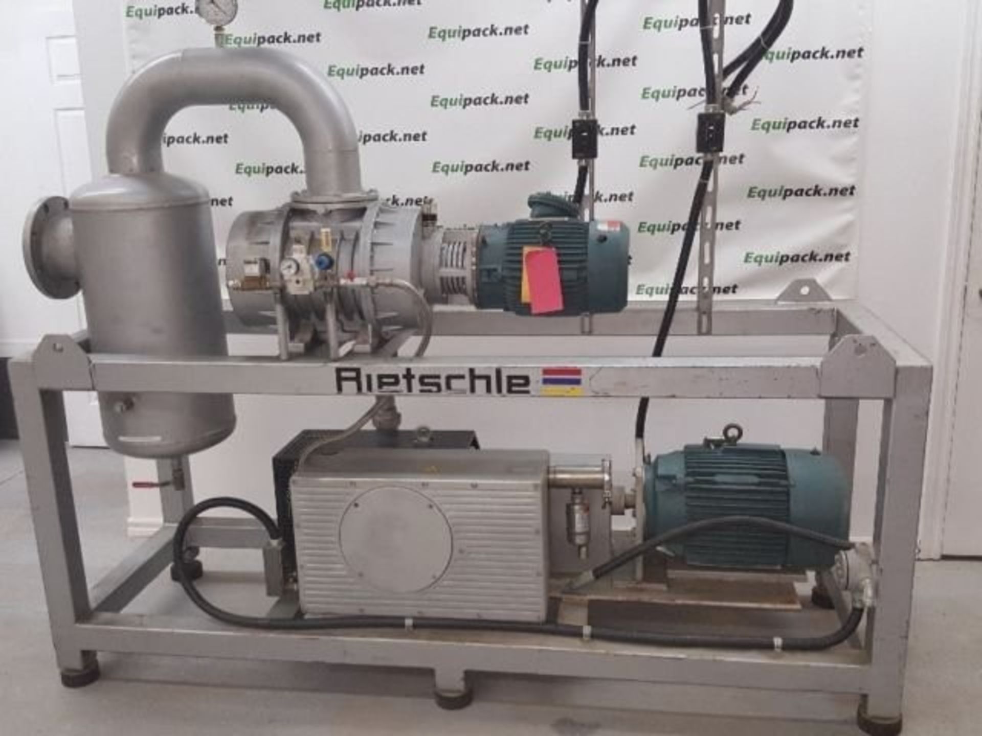 Rietschle Vacuum System modele VC300 01, 02567-0113 TYPE 1000 575volts / 5.20 / 3PH /60Hz 1 / SF 1, - Image 10 of 11