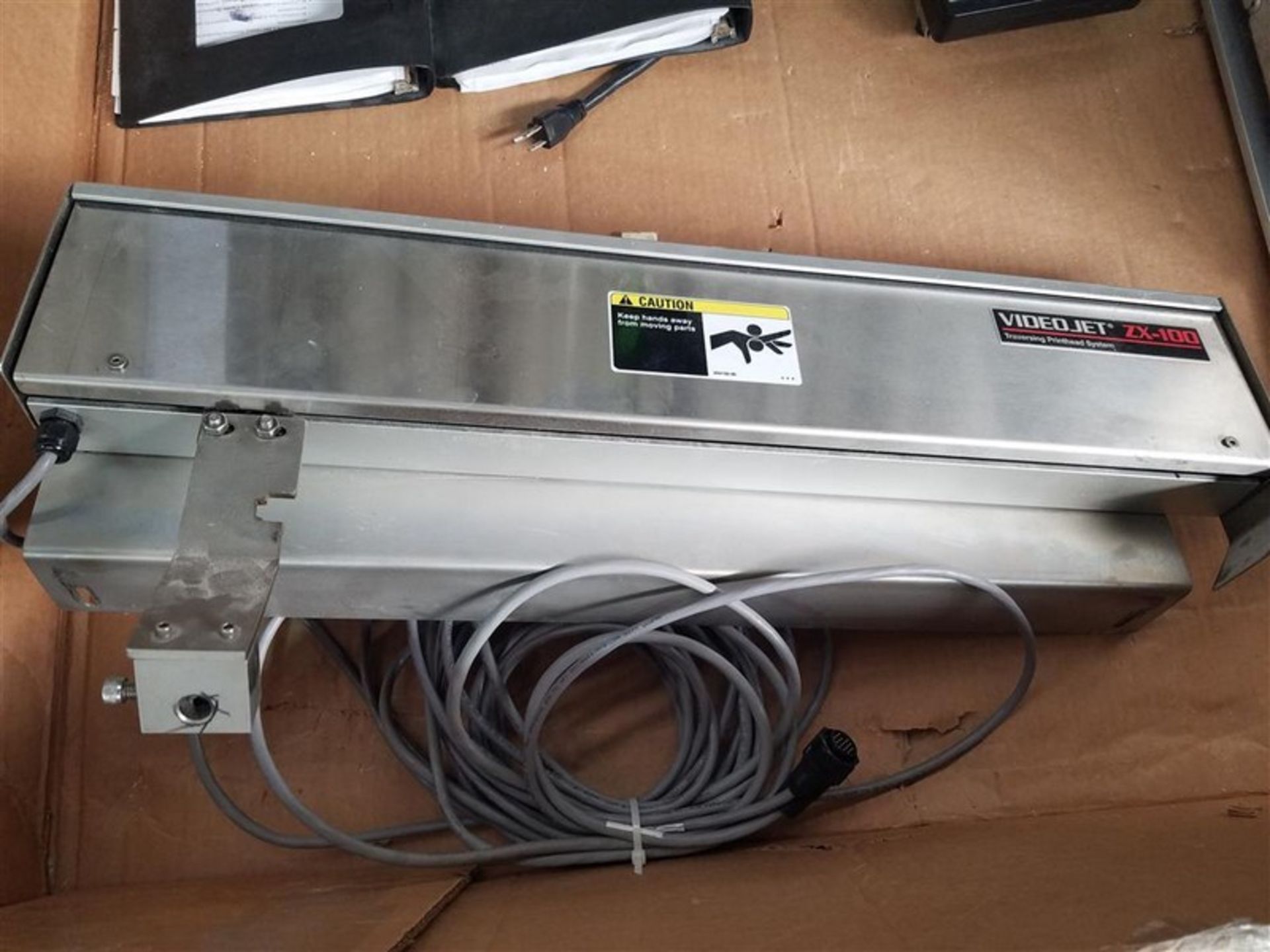 VideoJet Ink Jet Coding Machine, Model 1510, S/N 1003457C11ZH, Volt 100 - 120/200-250, Single - Image 7 of 10