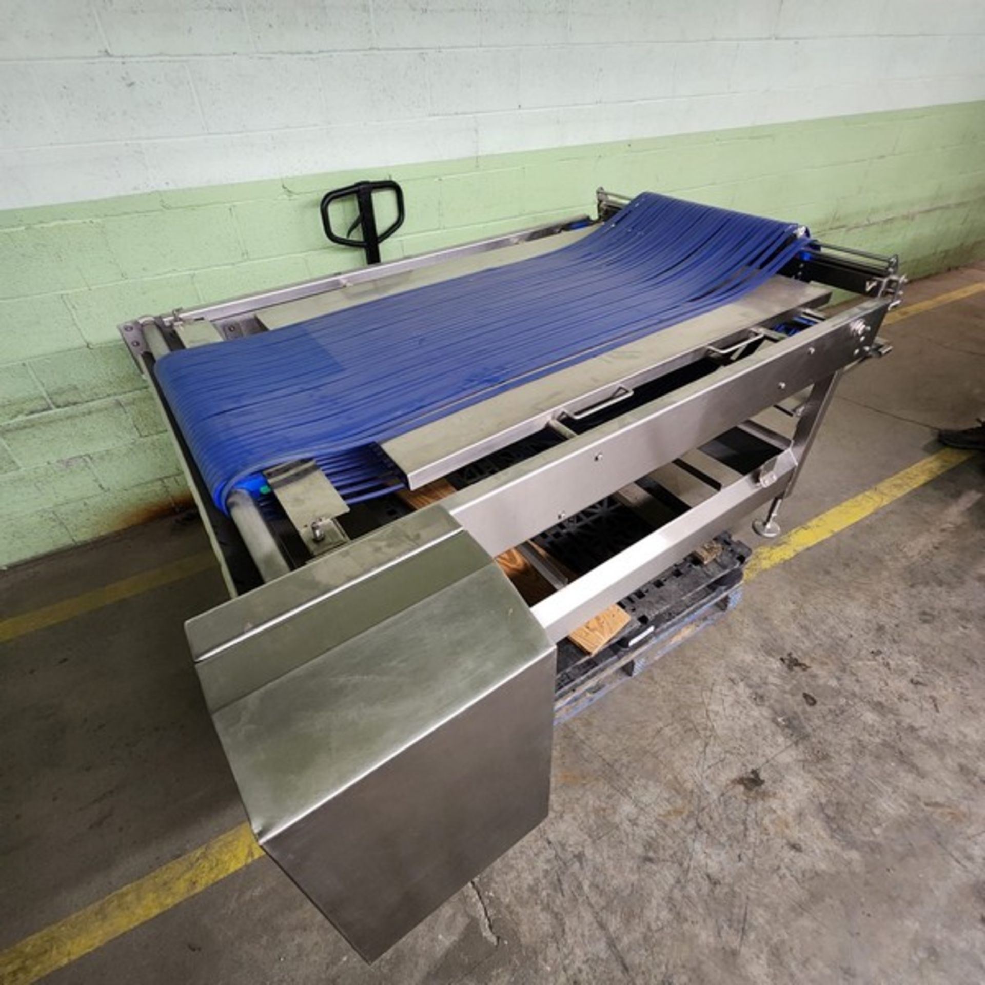 Rondo Dough Conveyor (Splitter/ Divider ) 208 volts, 3 ph.,60 hz 87''large x 8'long 32'' height. ( - Image 7 of 8