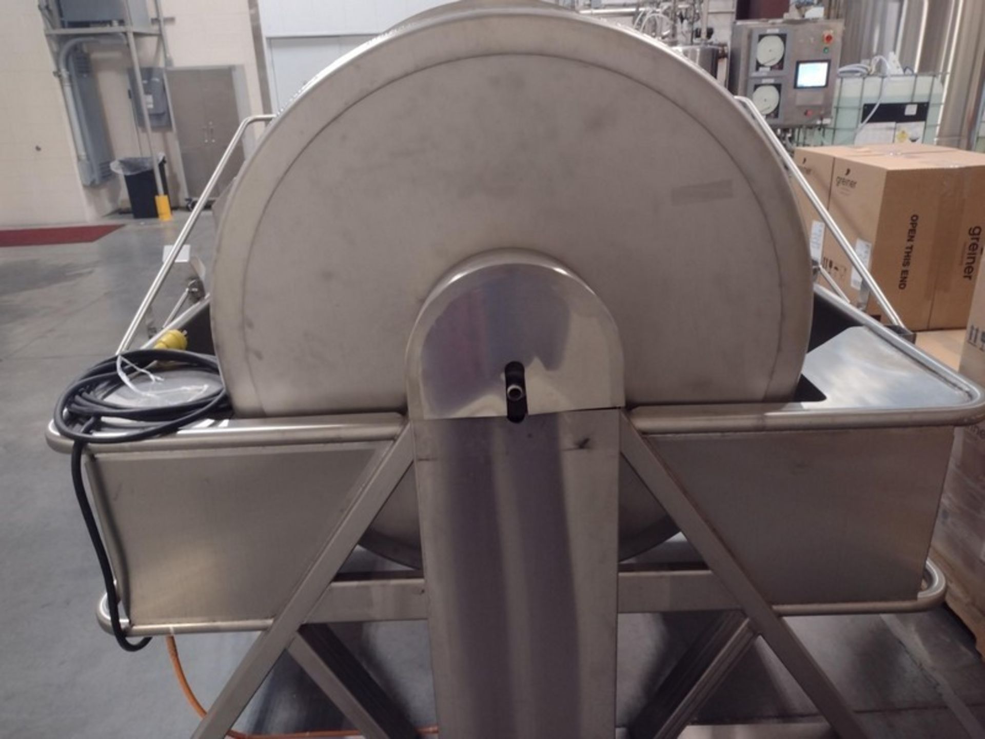2019 Dairy Heritage 200 Gallon S/S Butter Churn, Less than 100 hours in the last few years with - Image 6 of 18