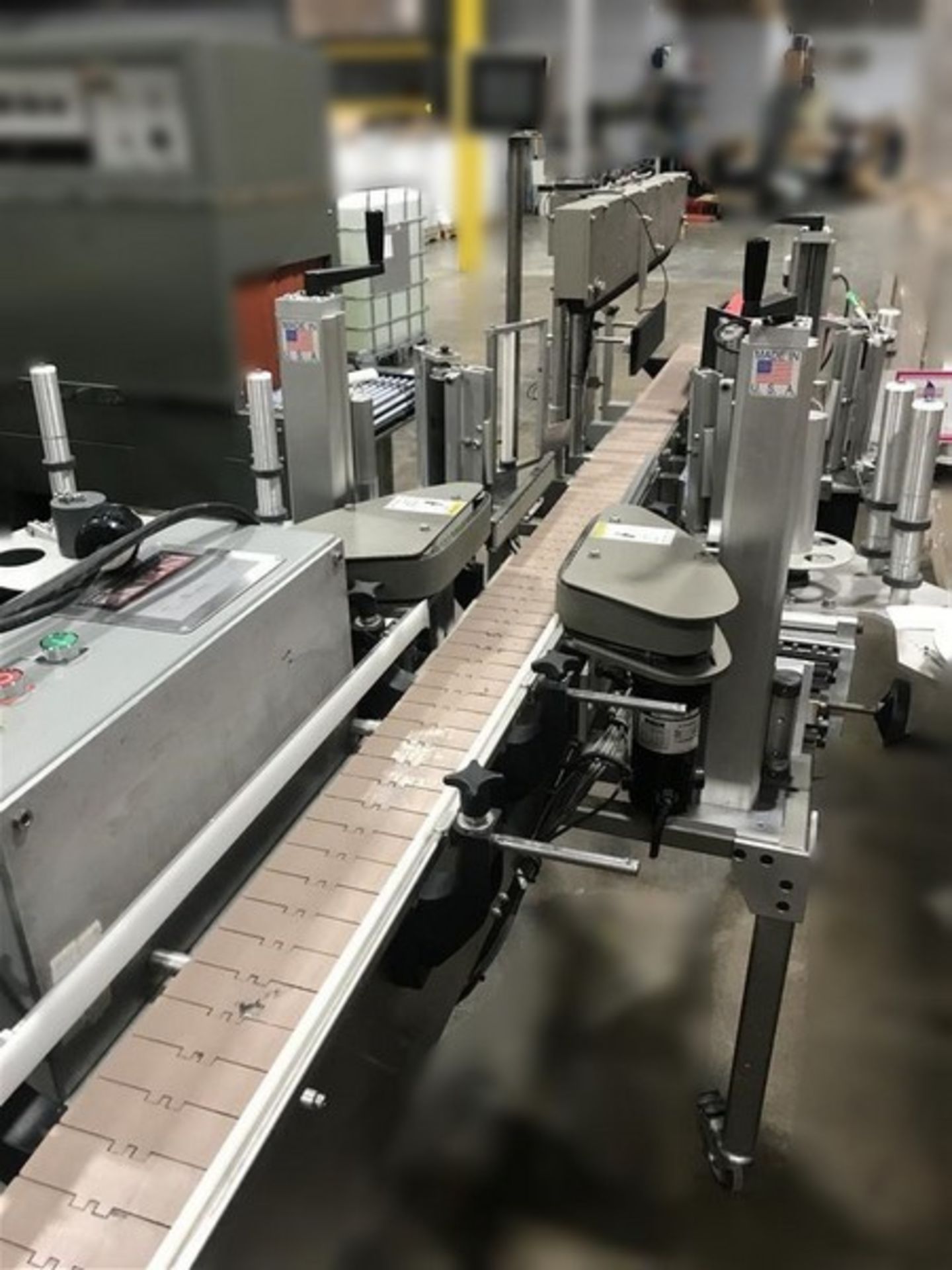 Paradigm Fully Automatic Front and Back Labeler, Model 700NR, Consists of Two Labeler - Bild 3 aus 9