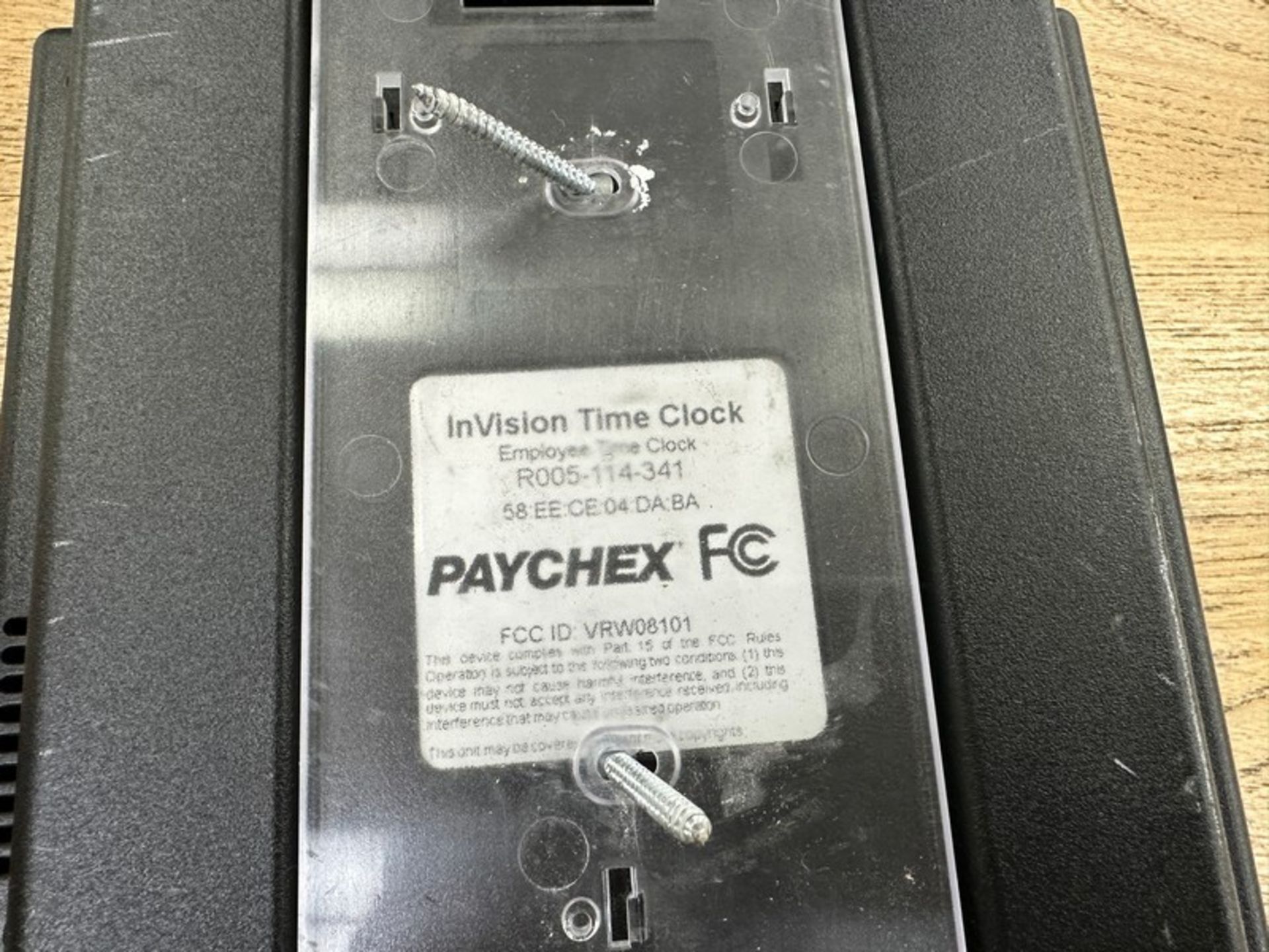 Time Clock: Paychex Iris Time Clock (Located East Rutherford, NJ) (NOTE: REMOVAL 2-DAYS ONLY - Image 4 of 5