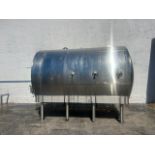 Cherry Burrell All Stainless 3,000 Gal. Horizontal Jacketed Aseptic Storage Tank, S/N E-044-95, High
