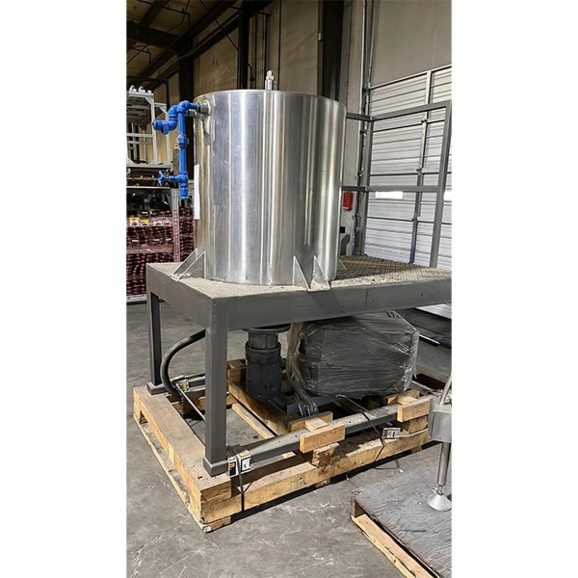 Goodway Continous Mixer includes 175 Litre Batter Holding Tank, S/S Holding Tank that is Jacketed - Image 5 of 5