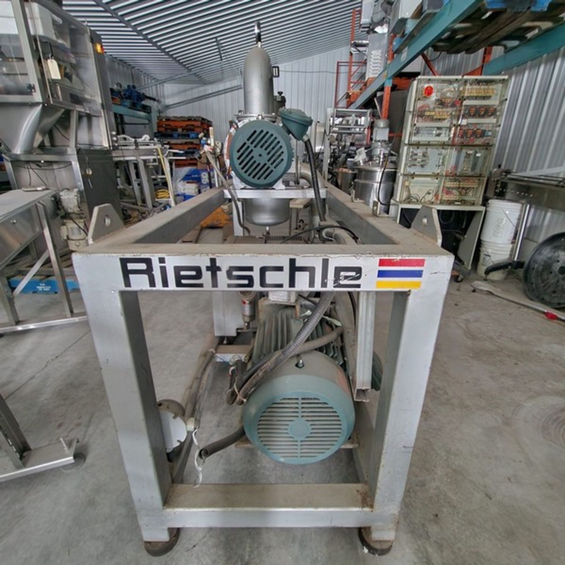 Rietschle Vacuum System modele VC300 01, 02567-0113 TYPE 1000 575volts / 5.20 / 3PH /60Hz 1 / SF 1, - Bild 11 aus 11