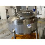Stainless Steel Balast Tank with level sensor, 3" air valve and CIP - AB Process Systems Model: AG